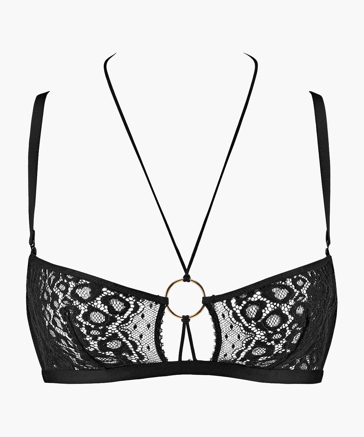Illusion Fauve Soutien-gorge Brassière Black