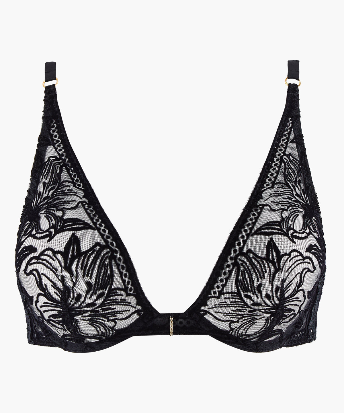 Aubade Women's Coeur A Corps Lingerie Set - Floral Lace Bra And Matching Set