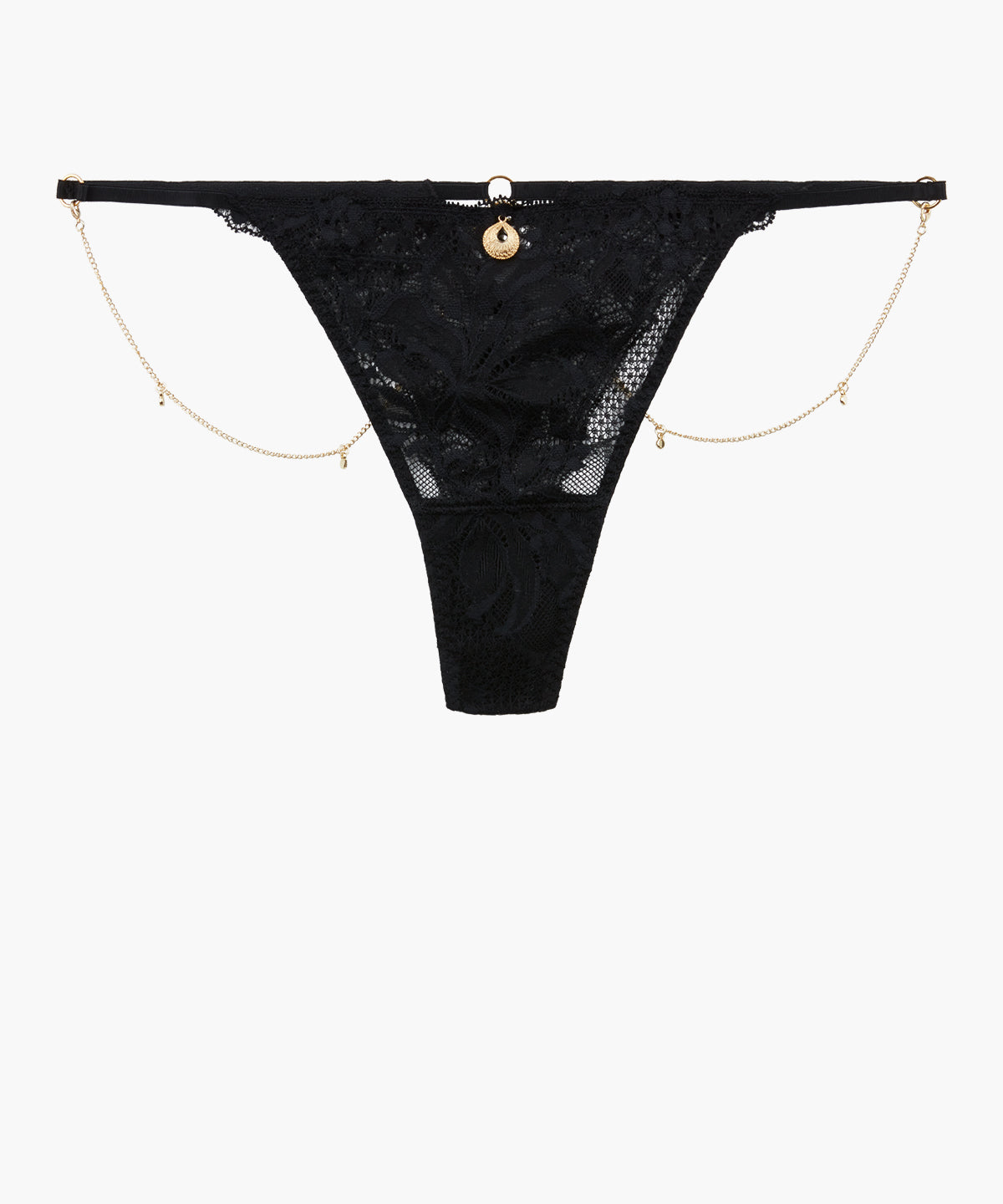 Gold Pleasure String Black Light