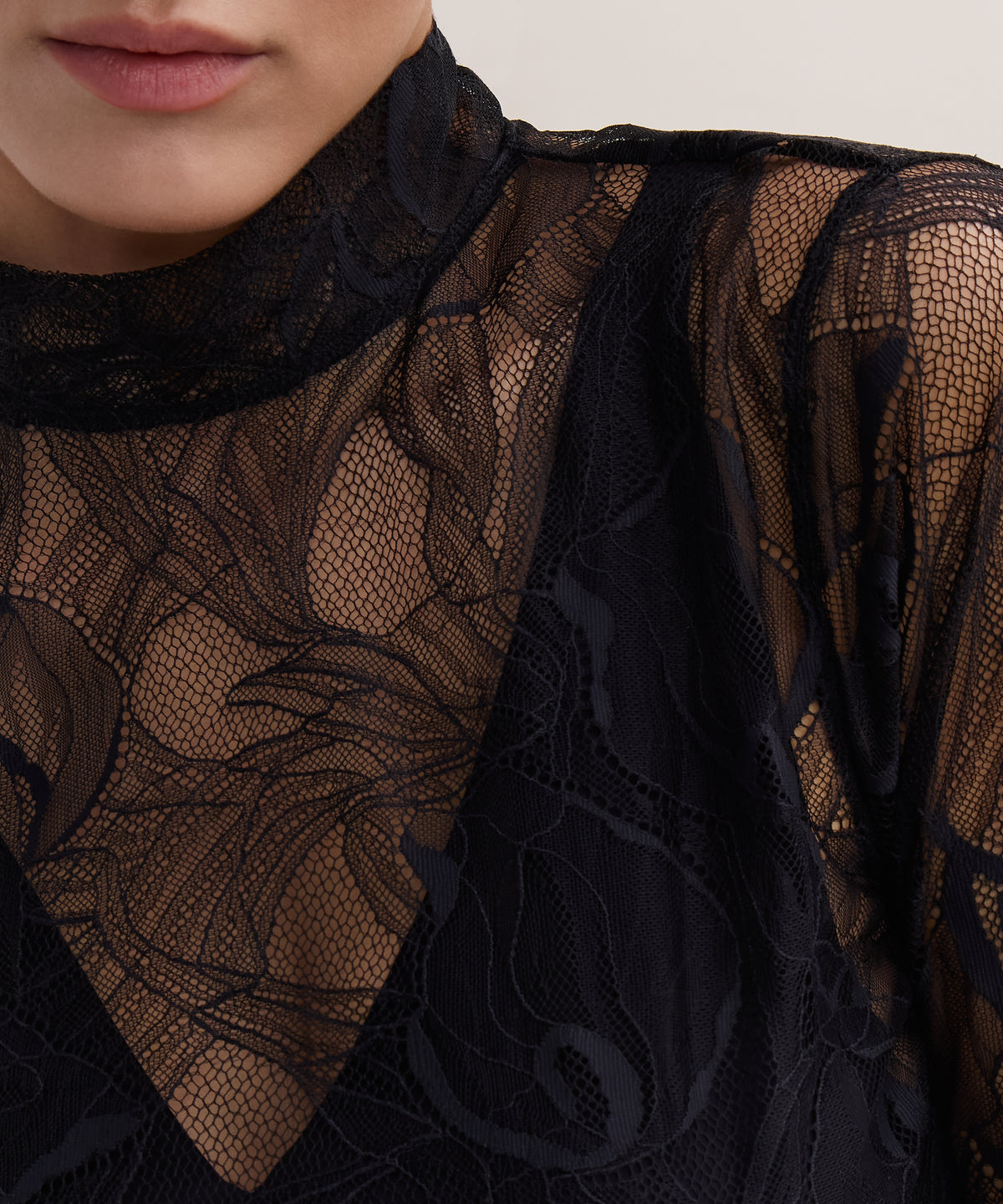 Les Bodys by Aubade Body Manches Longues Black