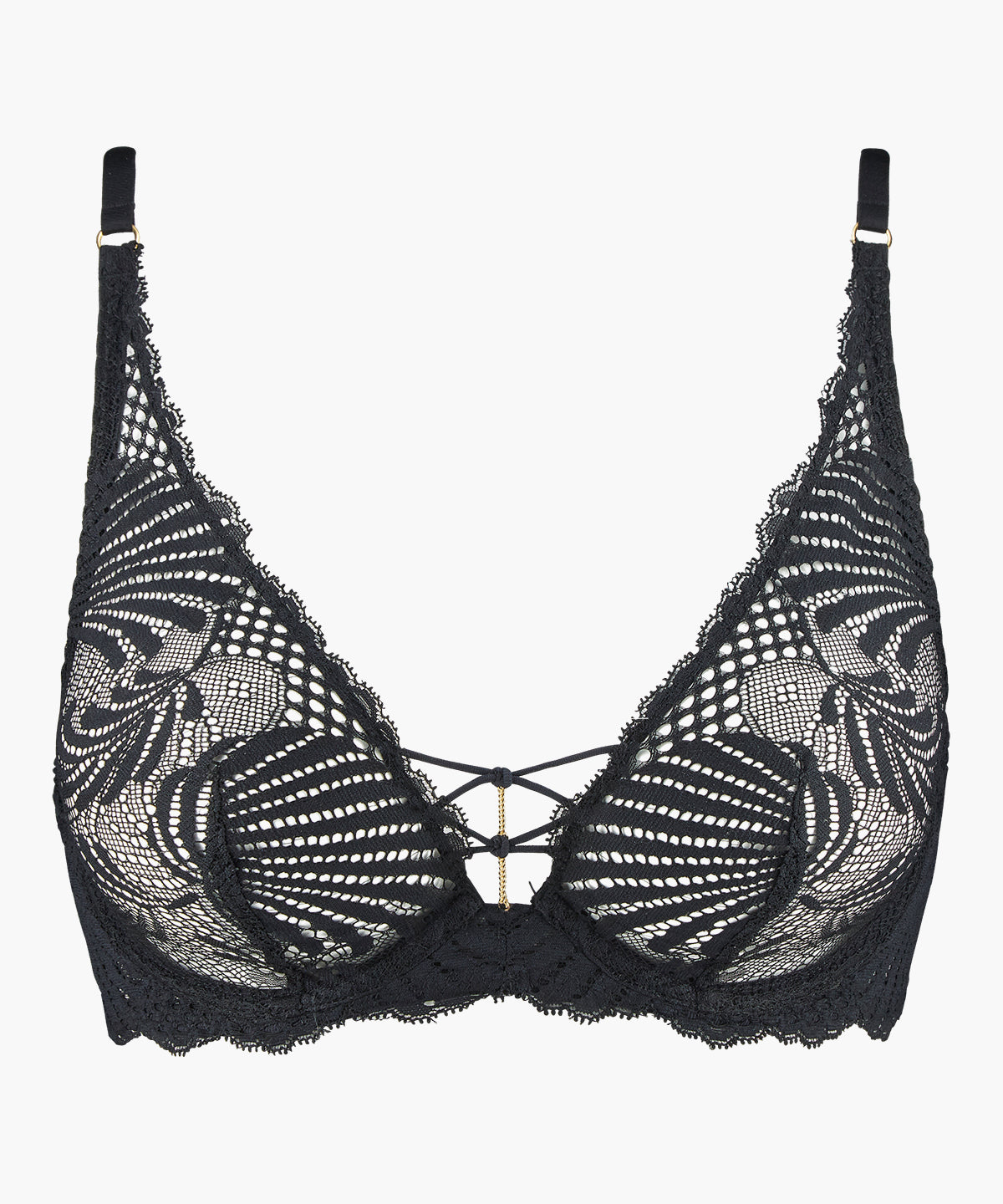Rythm of Desire Soutien-gorge Triangle avec armatures Noir