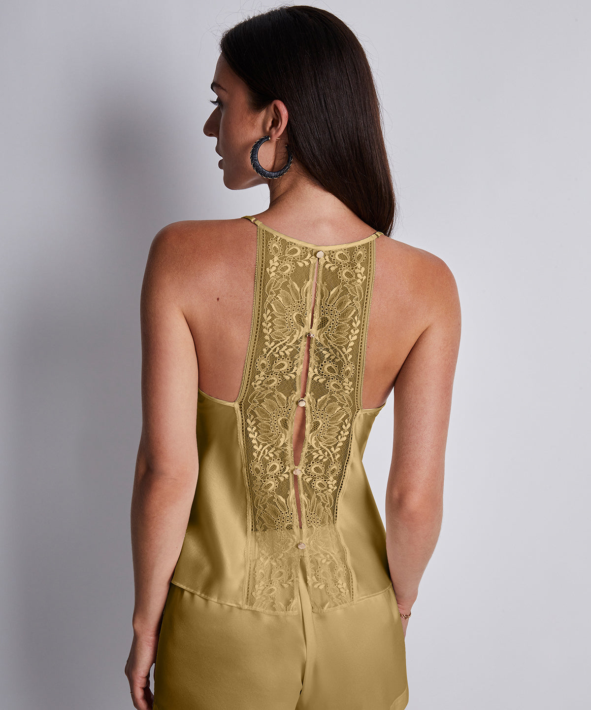 Midnight Whisper Top à fines bretelles Sublime Bronze