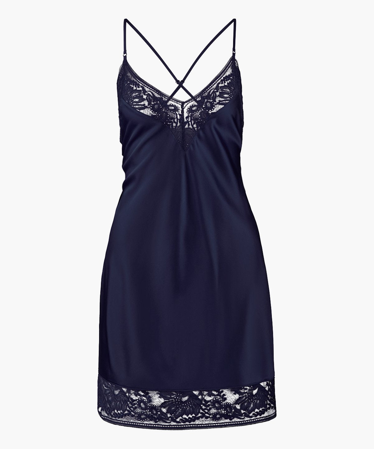 Aubade - Midnight Whisper Long Nightdress Evening Blue main image 0