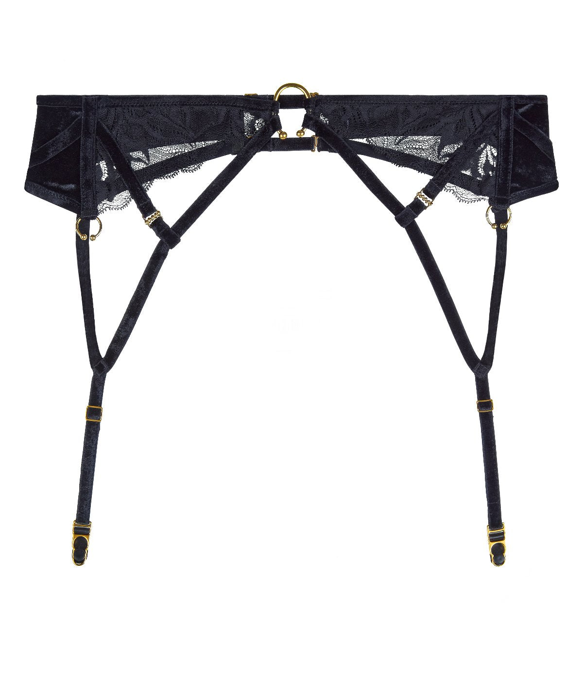 Porte-jarretelles RAVAGE Modèle EVIDENCE Couleur Prune - Taille M - Neuf Avec étiquettes