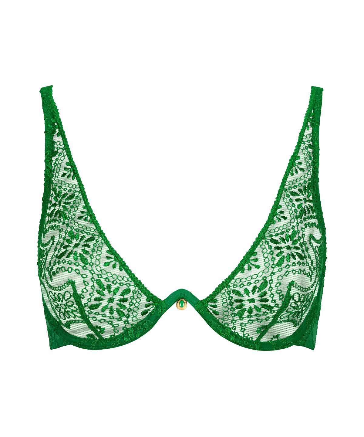 Losing my Mind Soutien-gorge Triangle mono-armature Green Island