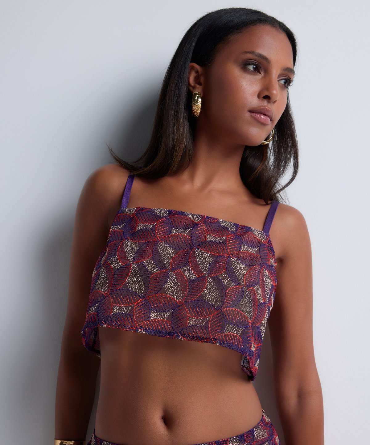 Life Celebration Top à fines bretelles Vivid Purple