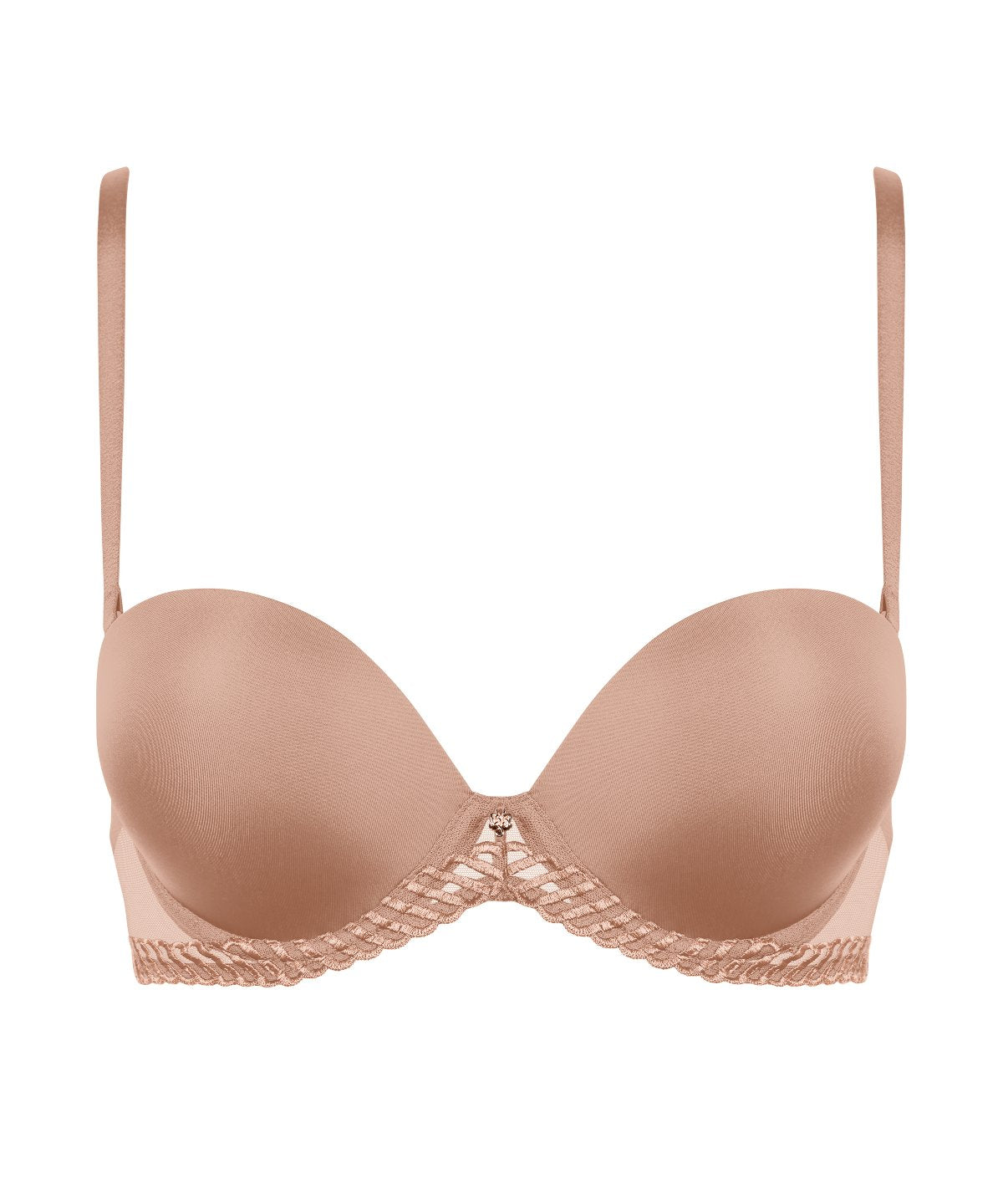 Sheer Emotion Soutien-gorge Bandeau plunge Sand