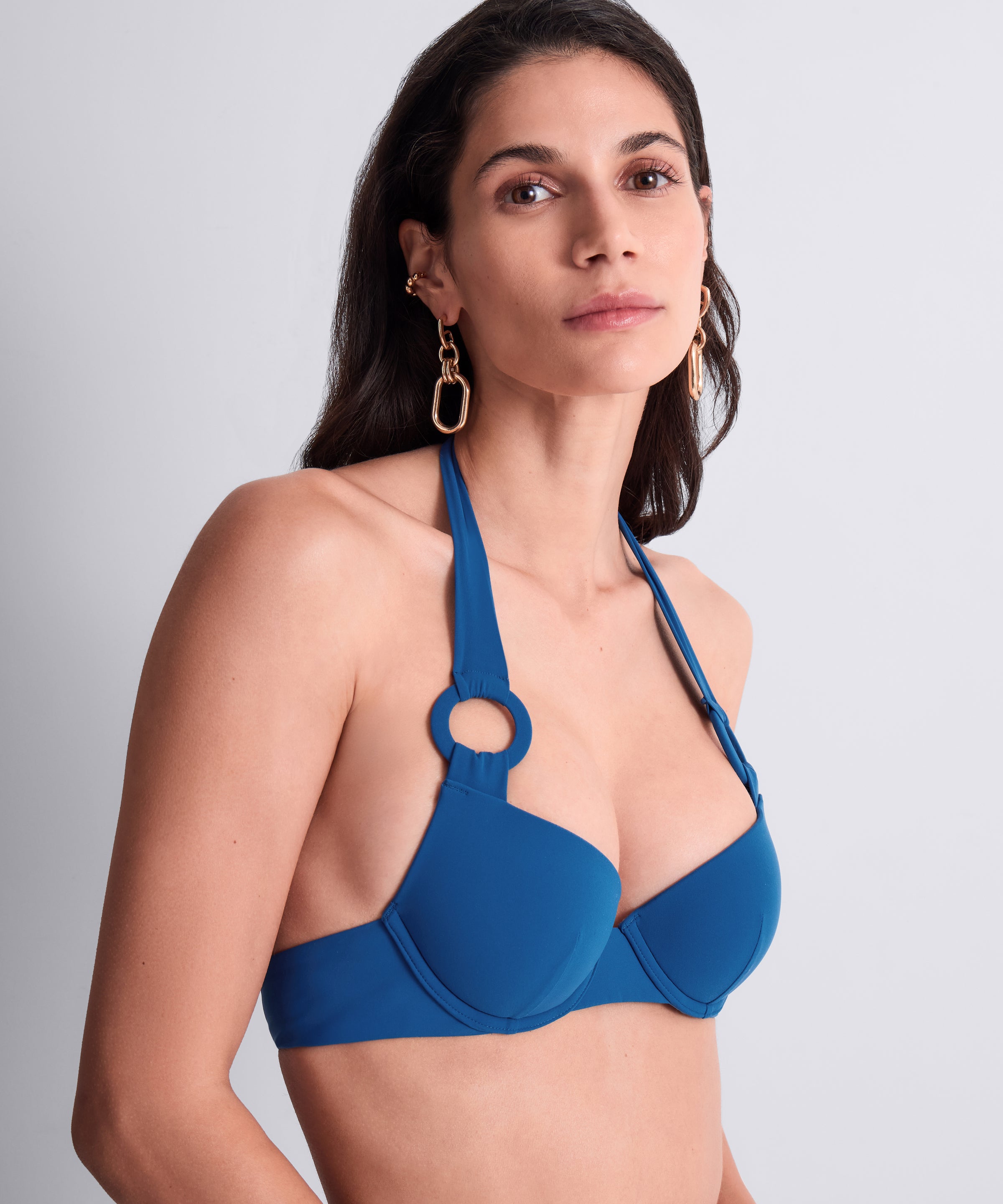 Summer Essence Haut de maillot de bain Push-up coques Ibiza blue