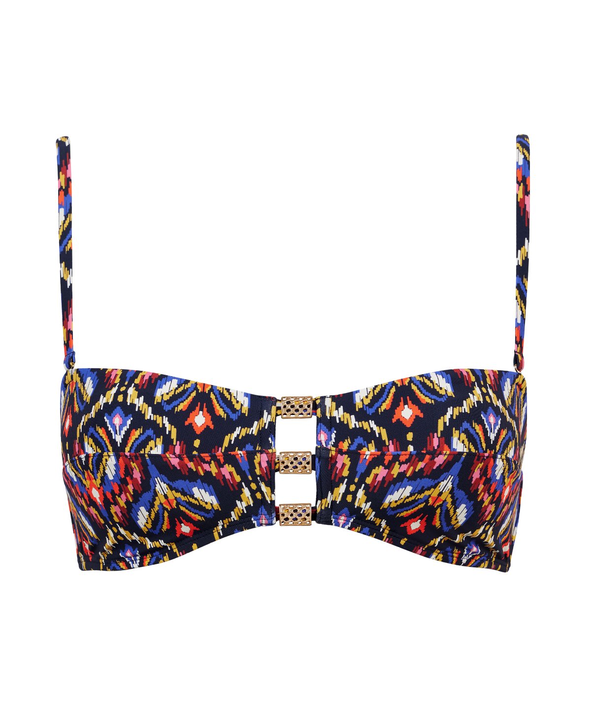 Sunkissed Allure Haut de maillot de bain Bandeau Ikat