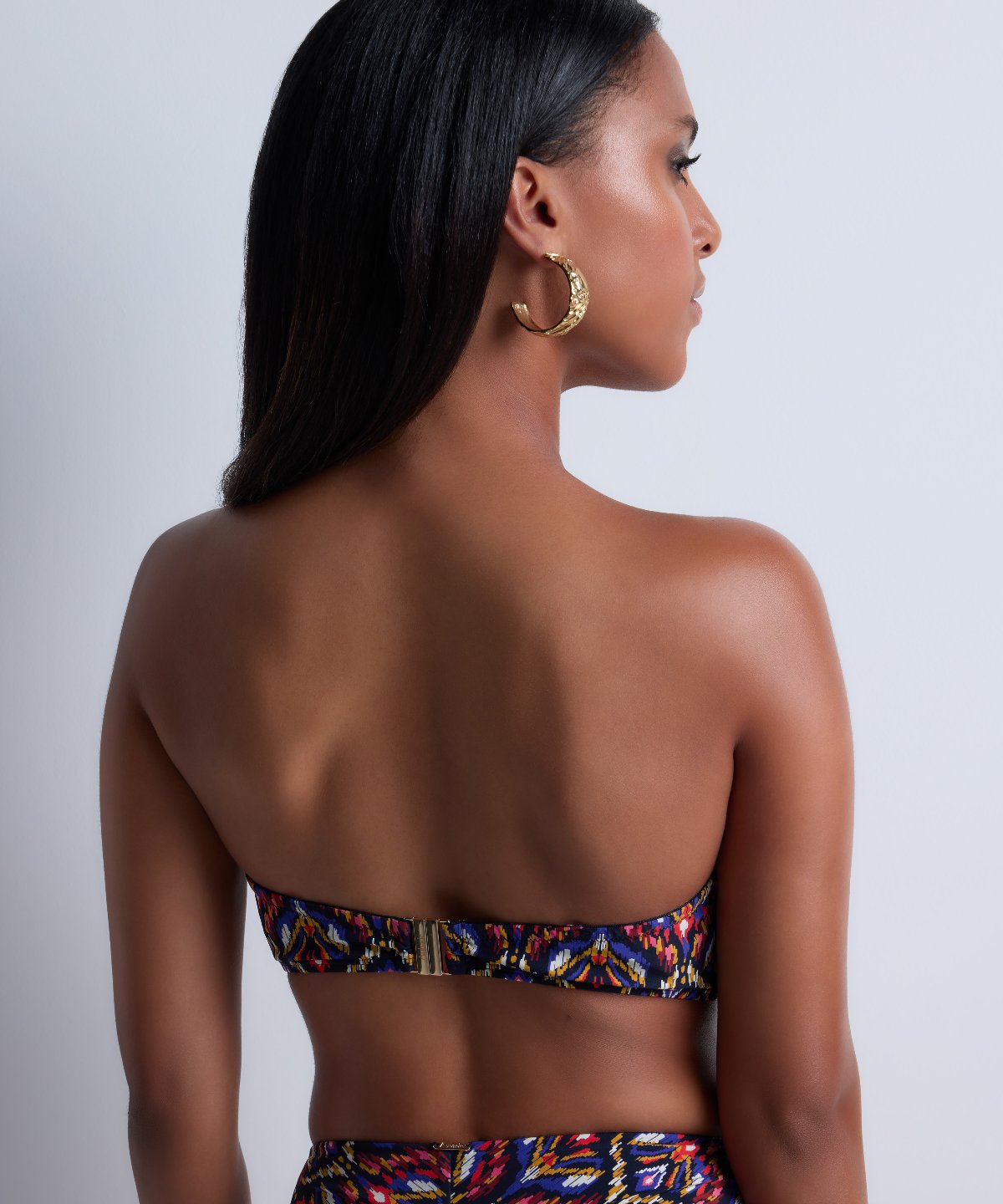 Sunkissed Allure Haut de maillot de bain Bandeau Ikat