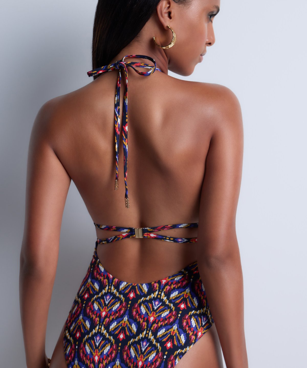 Sunkissed Allure Maillot de bain une pièce Ikat