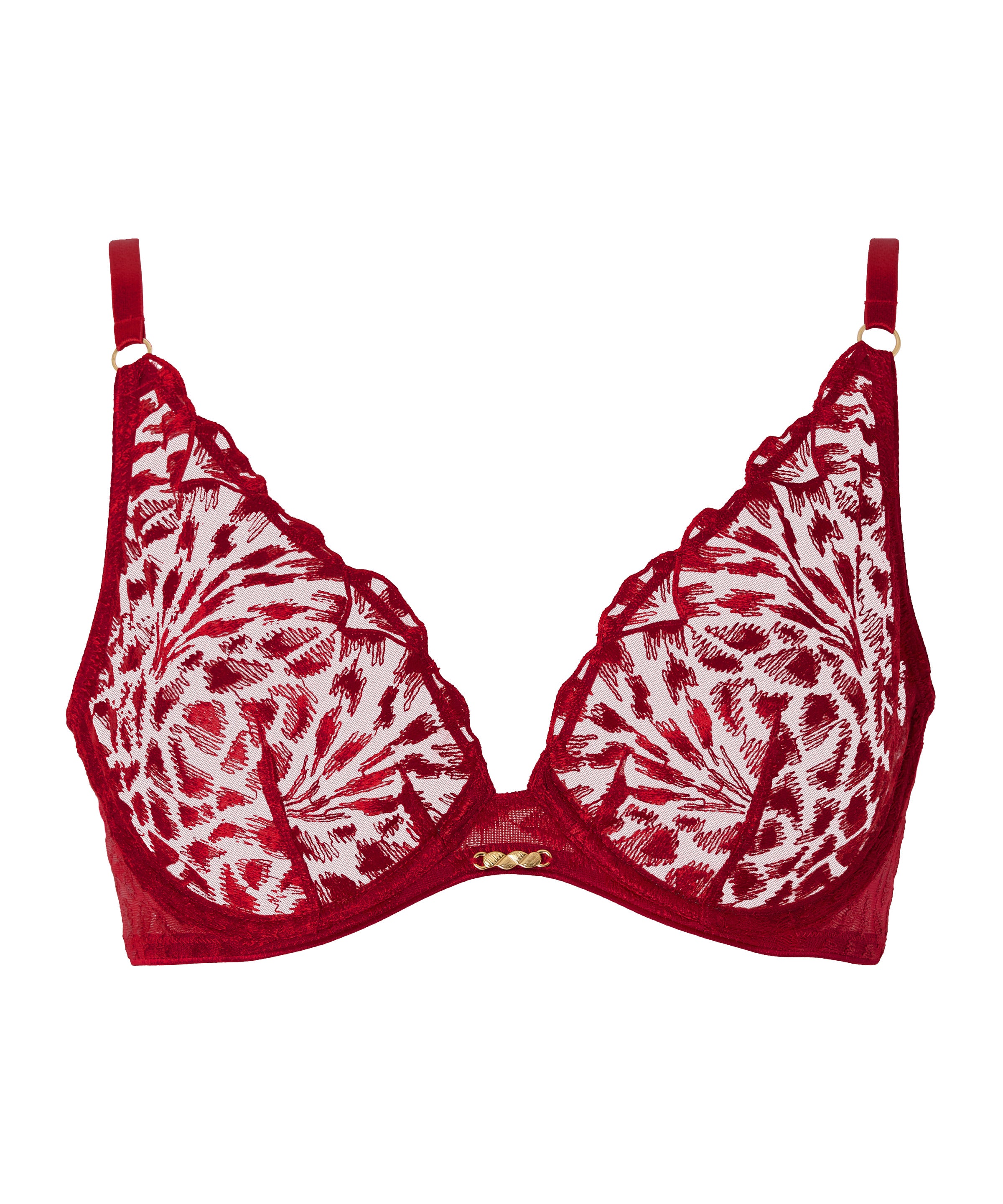 Crazy in Love Soutien-gorge Triangle avec armatures Red Delight
