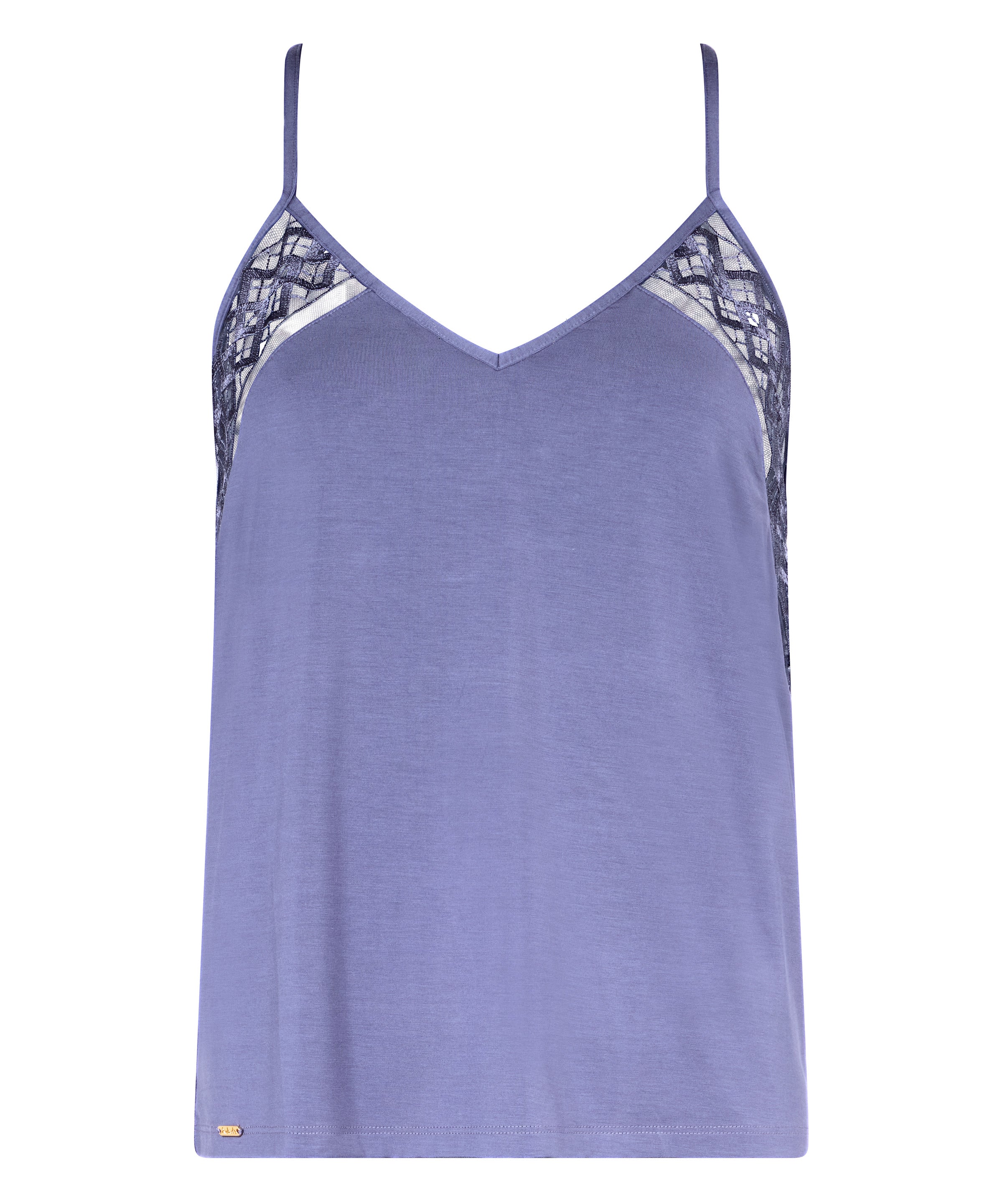 Sweet Obsession Top à fines bretelles Denim