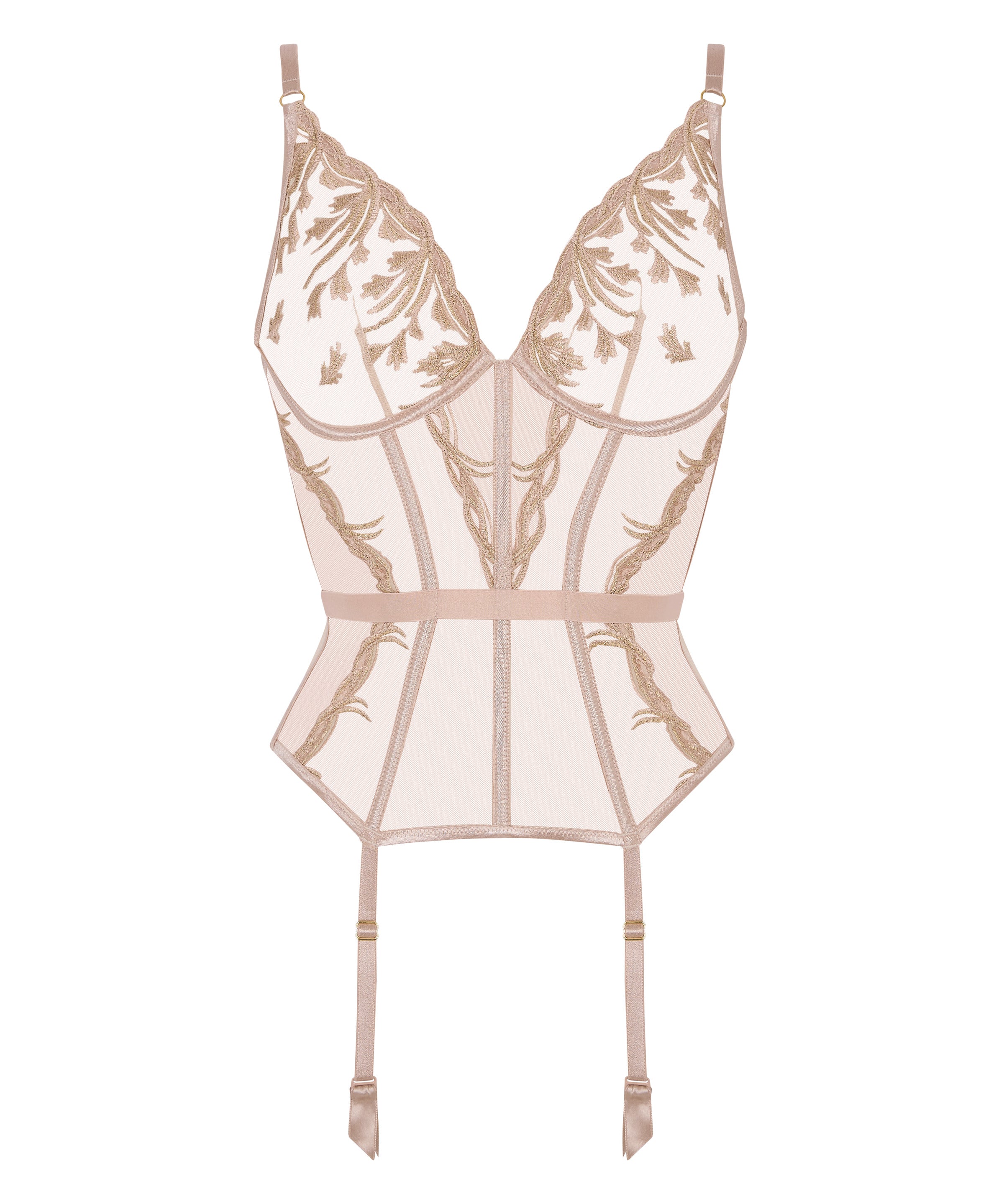 Cosmic Romance Guêpière Sand Rose