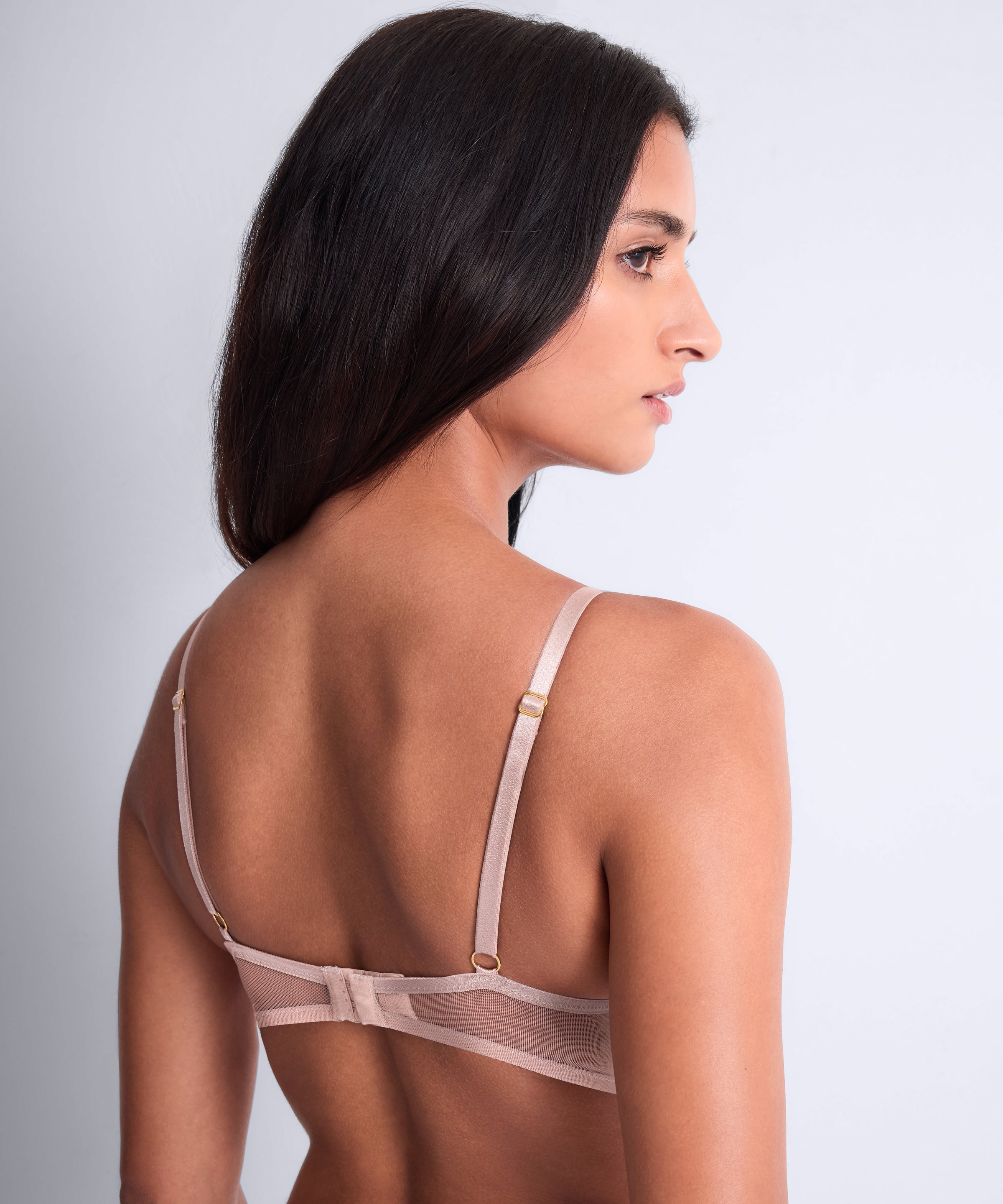 Cosmic Romance Soutien-gorge Plunge foulard Sand Rose