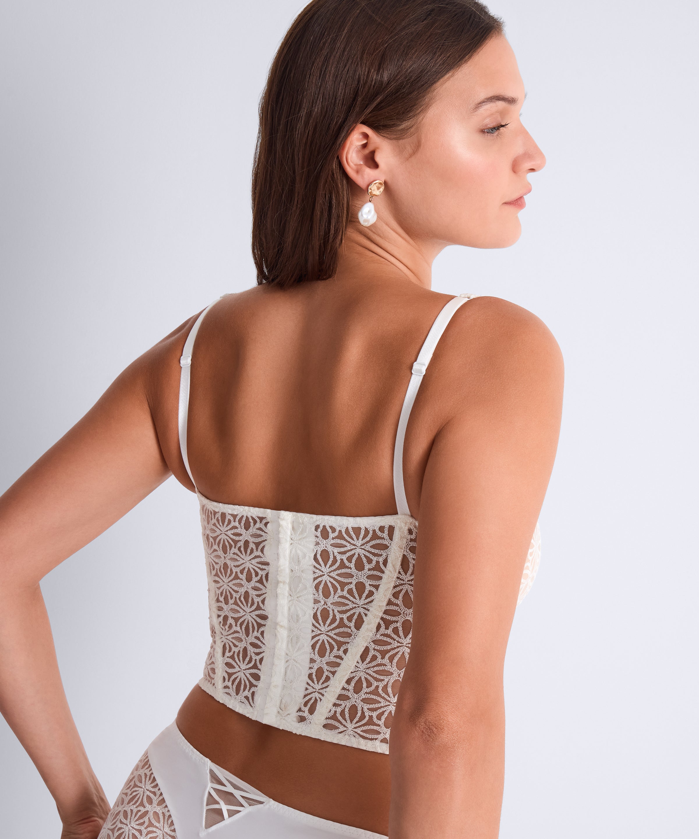 Secret Memories Bustier Ivory