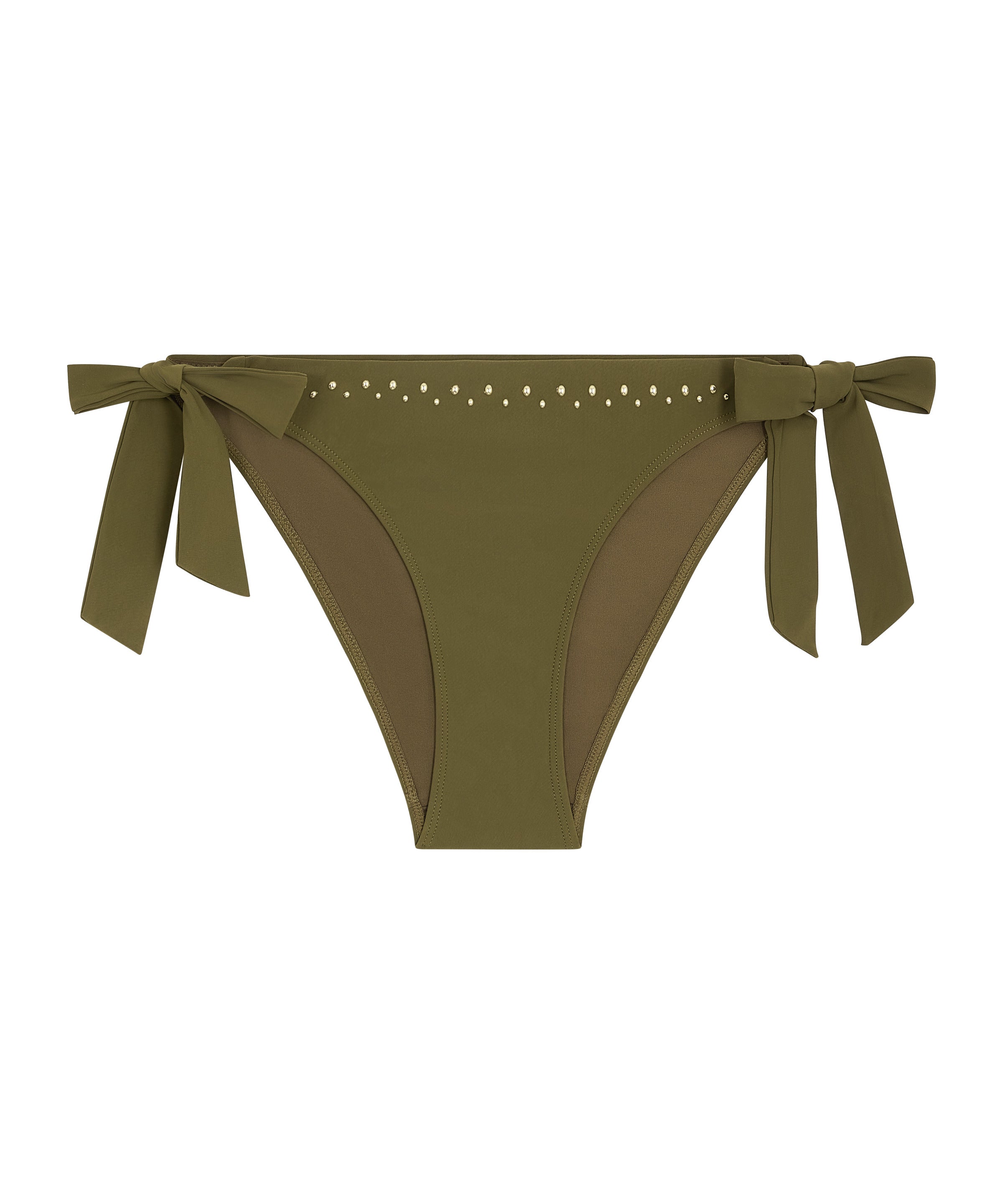 Summer Stars Bas de maillot de bain taille basse Khaki