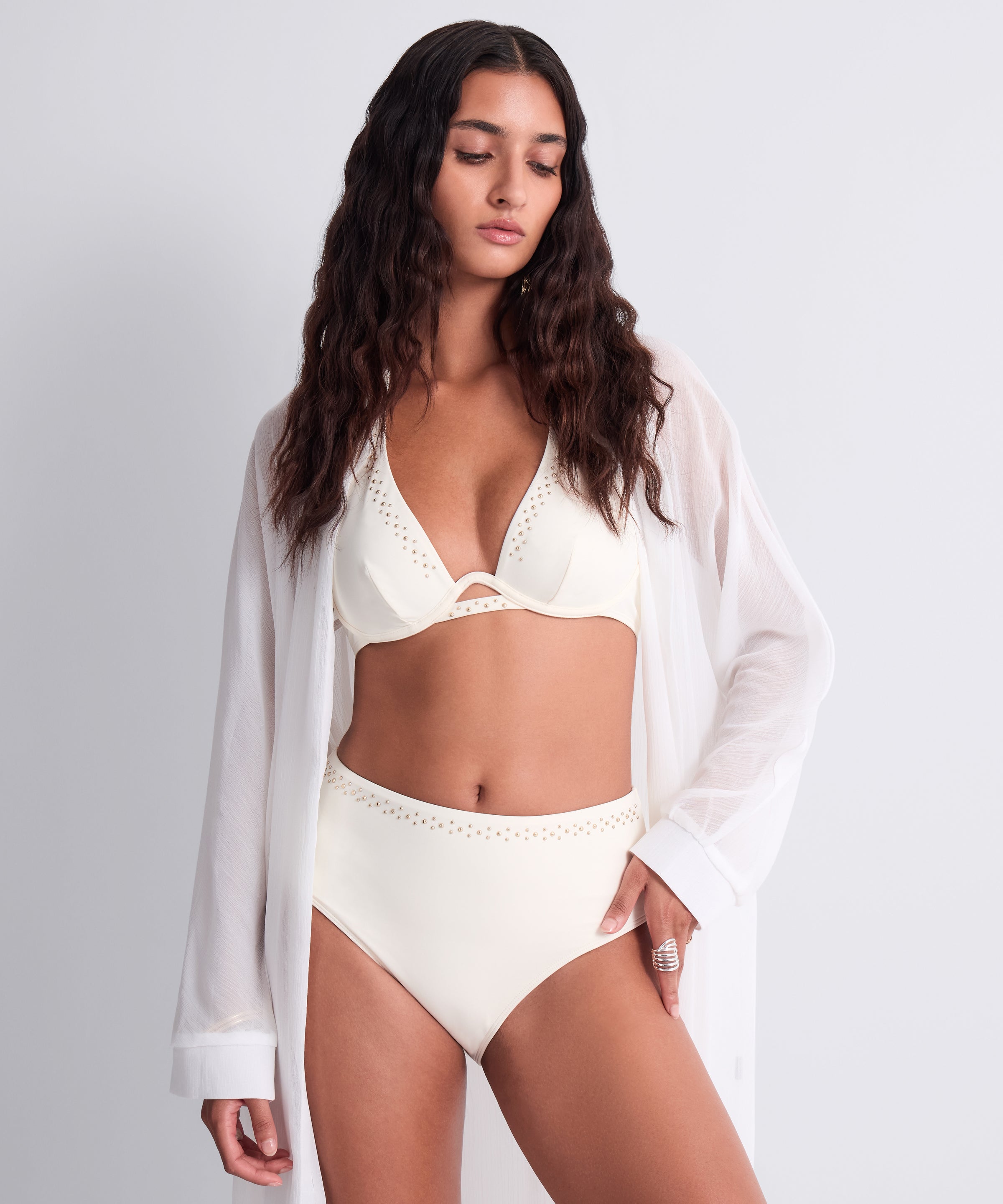 Summer Stars Bas de maillot de bain sculptant Sea Pearl