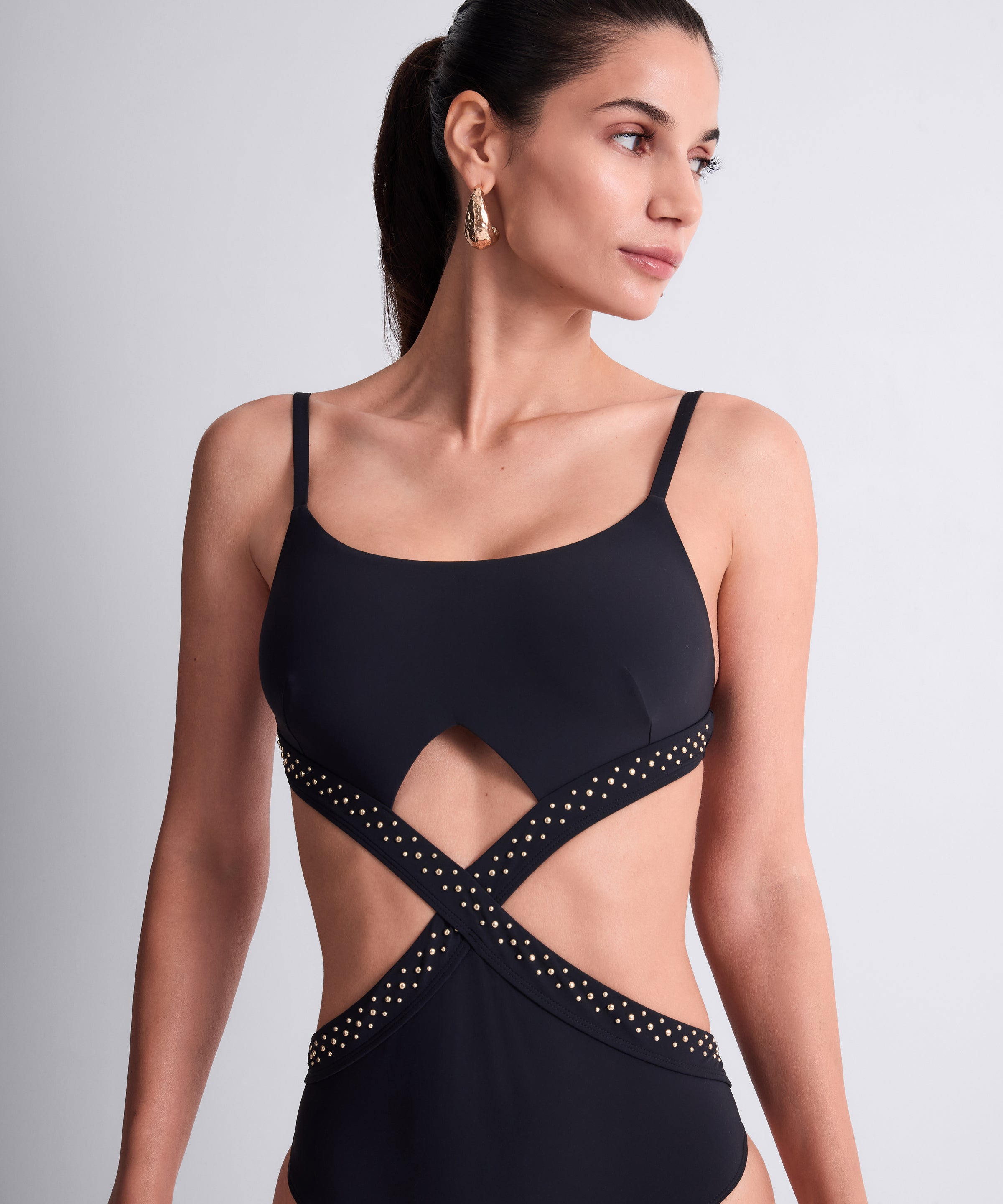 Summer Stars Trikini Black