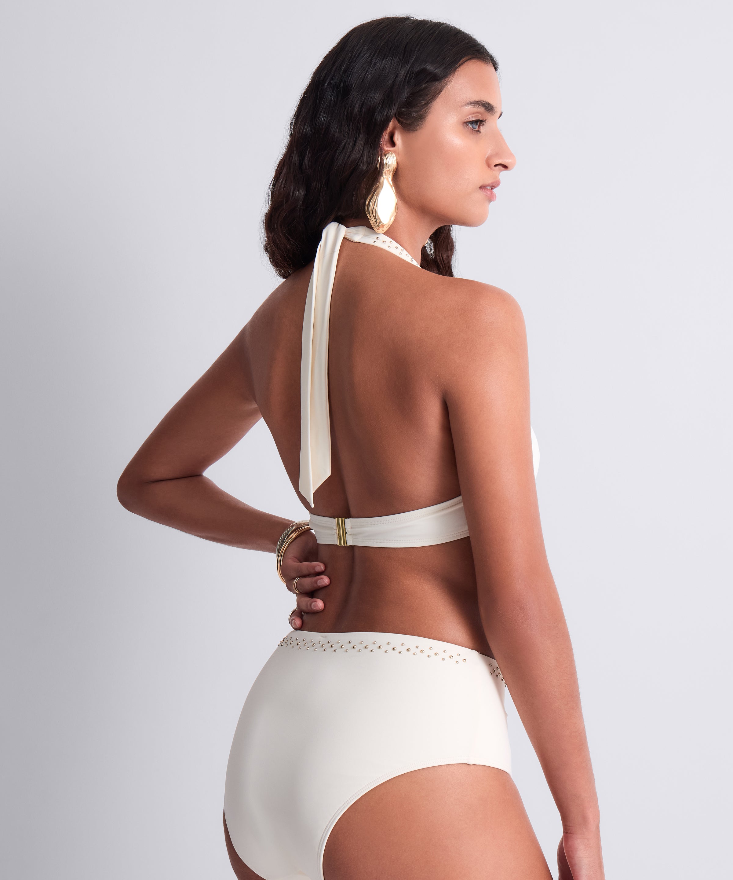 Summer Stars Haut de maillot de bain Triangle mono-armature Sea Pearl