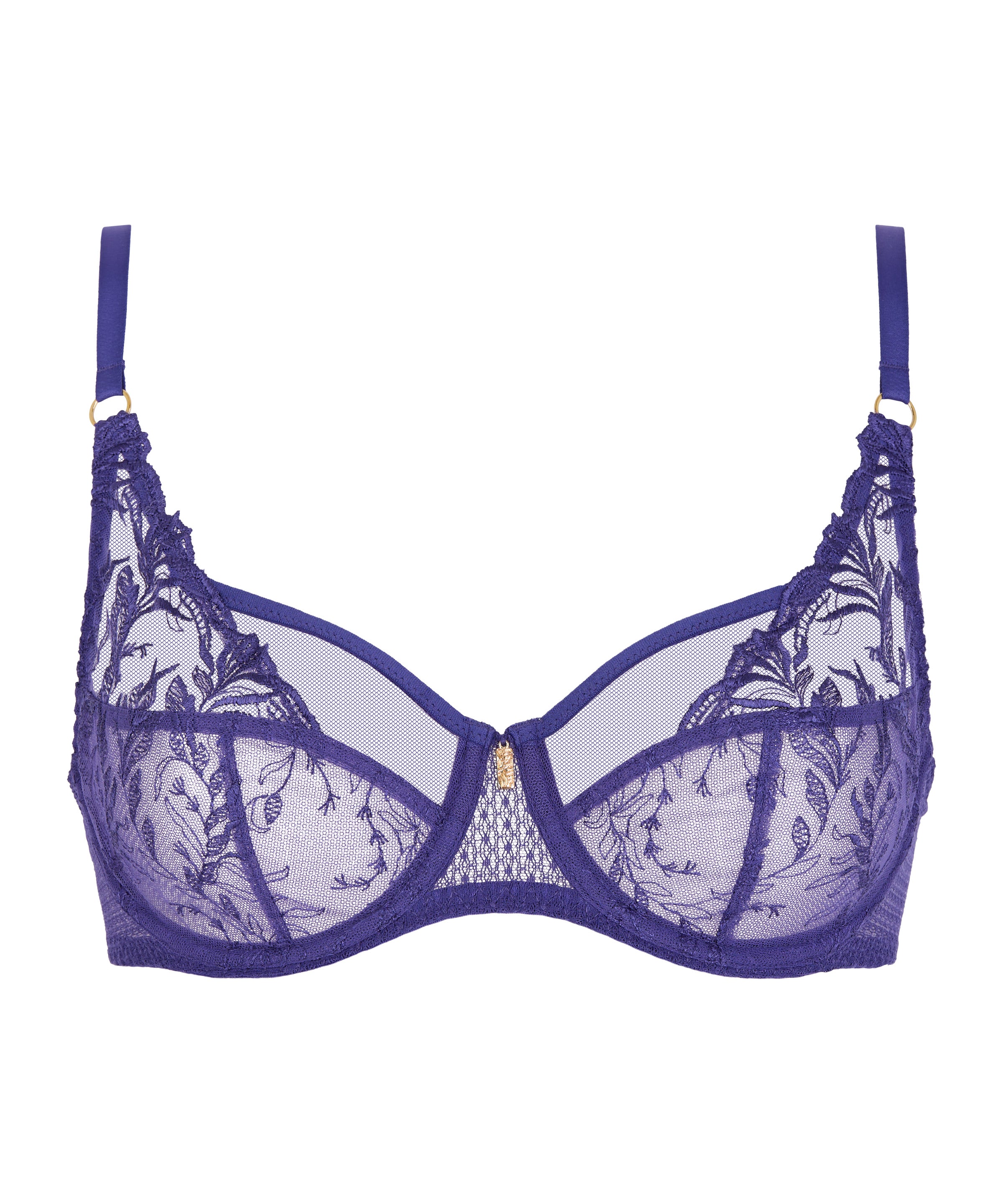 Hidden Treasure Soutien-gorge Emboîtant Foulard Iris Bloom