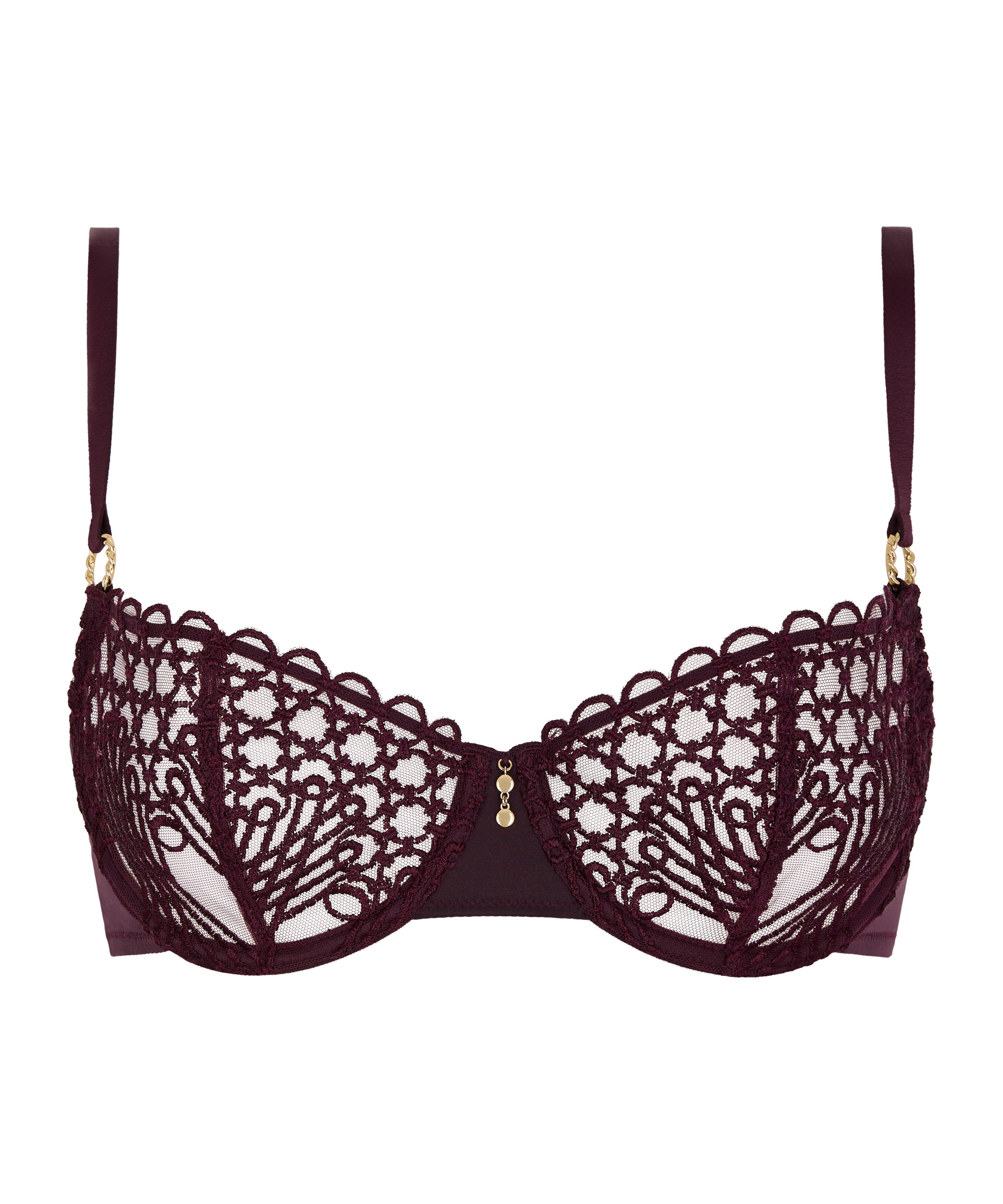 Éloge du Désir Soutien-gorge Corbeille avec armatures Deep Berry