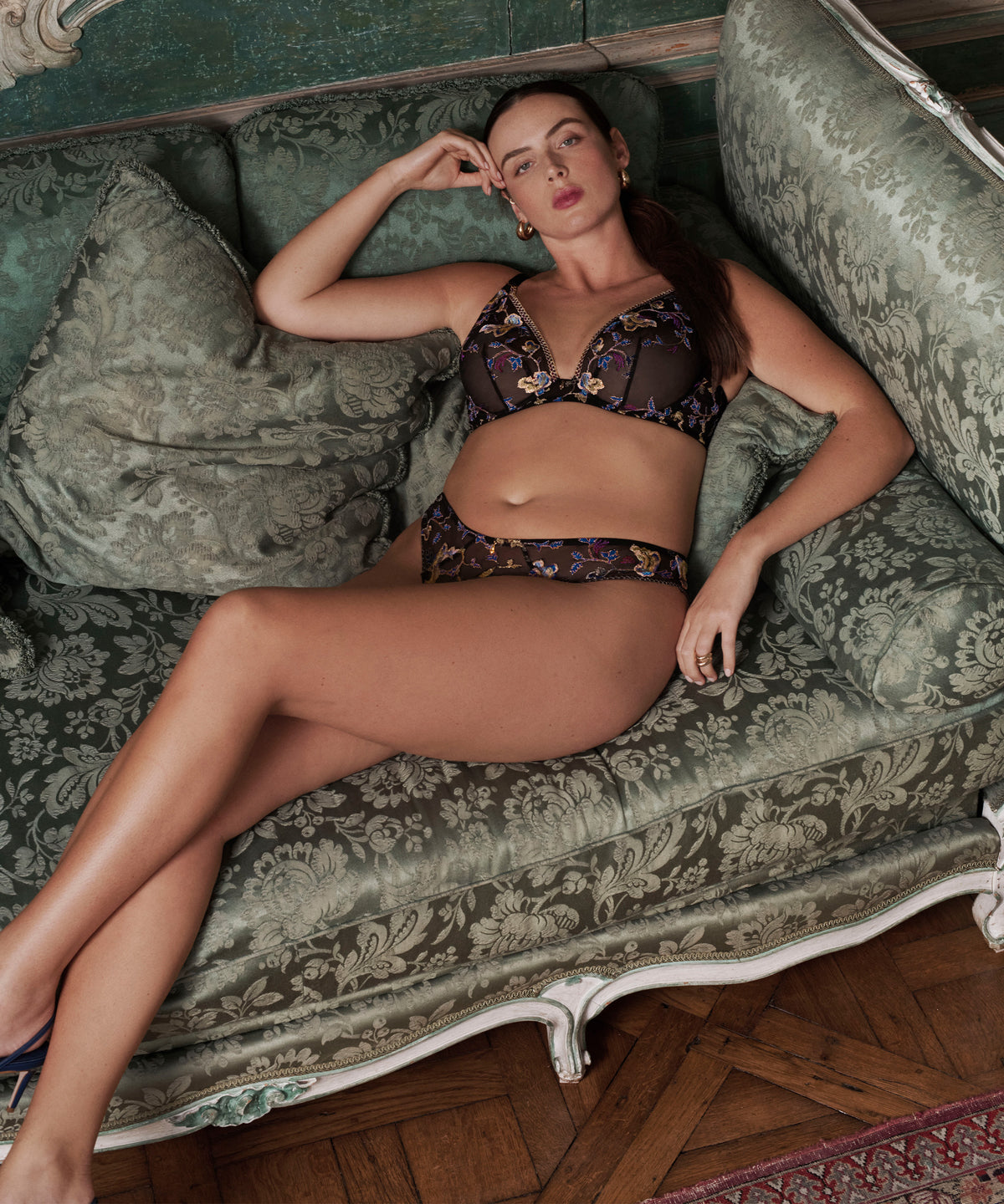 Midnight Opéra Soutien-gorge Triangle avec armatures Persian Blue