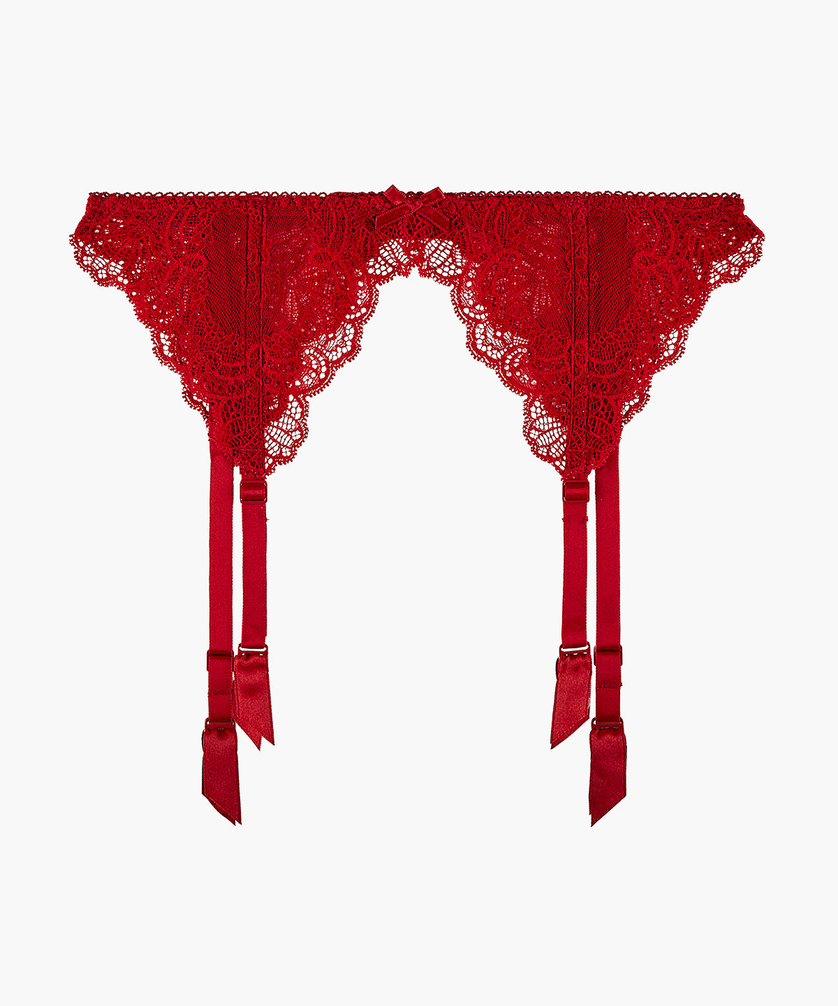Guêpière Aubade 'Labyrinthe Des Sens' - Taille 90C, Couleur Rouge - Réf. DF92, Neuve