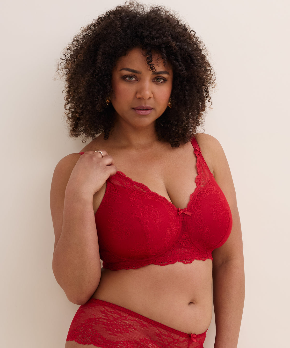Danse des Sens Soutien-gorge Emboîtant souple post opératoire Irresistible Red