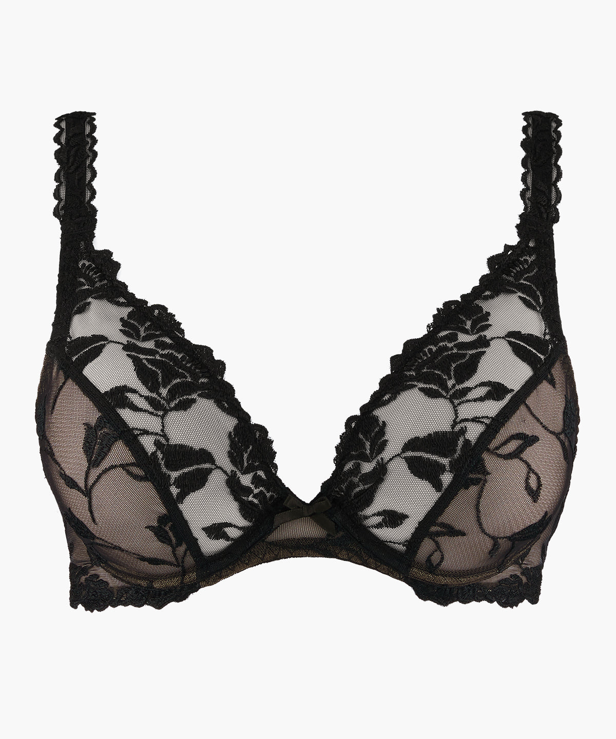Softessence Soutien-gorge Triangle avec armatures Noir