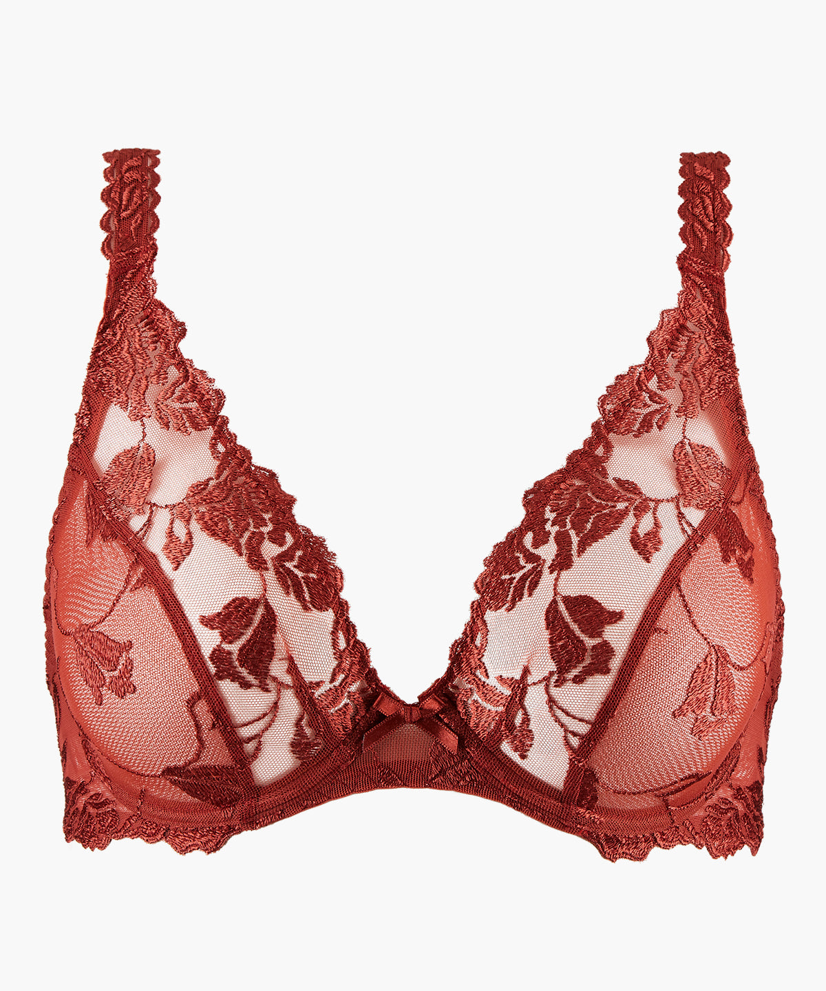 Softessence Soutien-gorge Triangle avec armatures Terracota