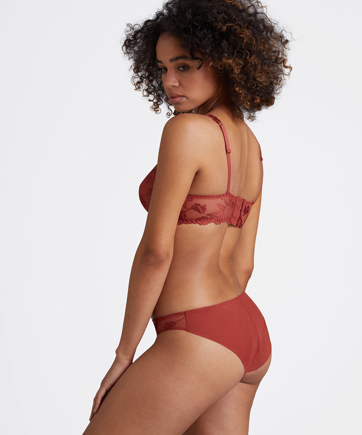 Softessence Soutien-gorge Triangle avec armatures Terracota