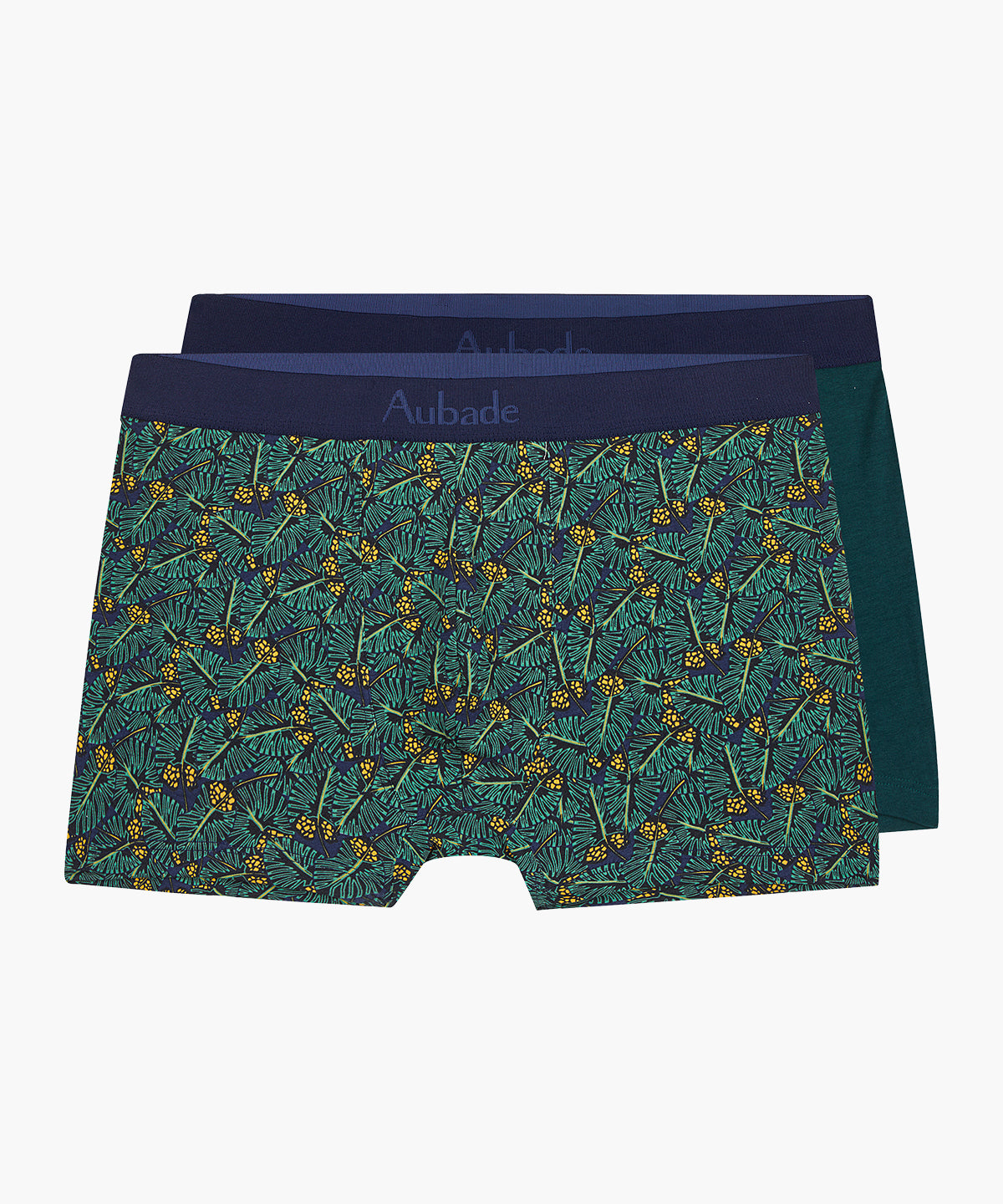 Aubade Homme Pack 2 boxers Green Life