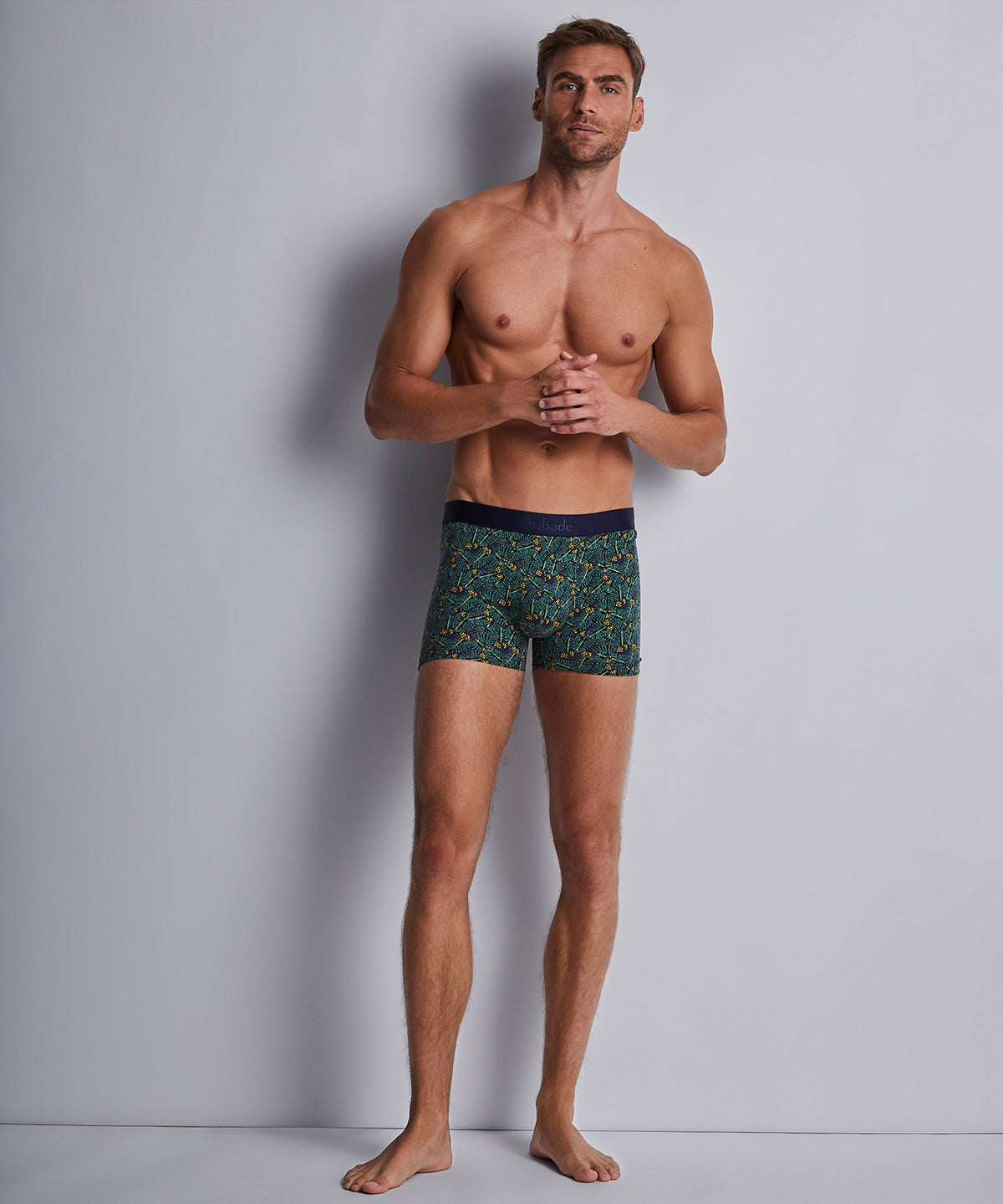 Aubade Homme Pack 2 boxers Green Life