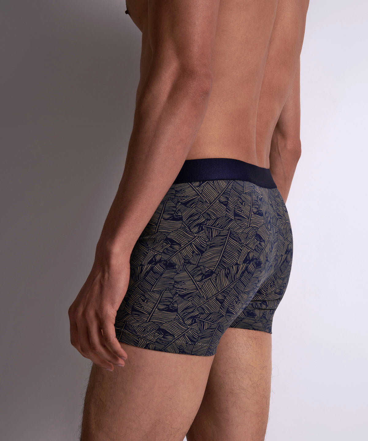 Aubade Homme Boxer homme Marine Palm