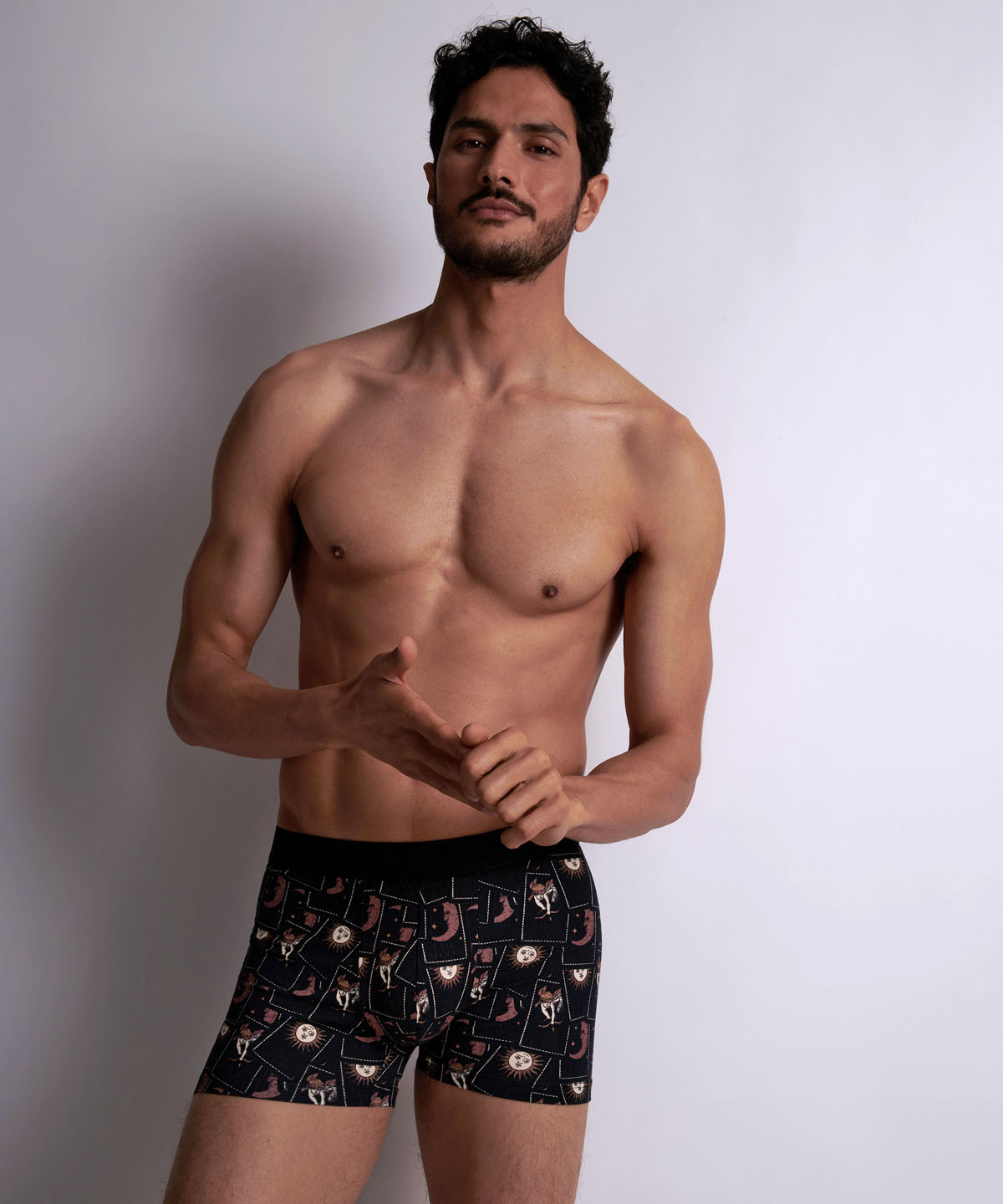 Aubade Homme Boxer homme Tarot Noir