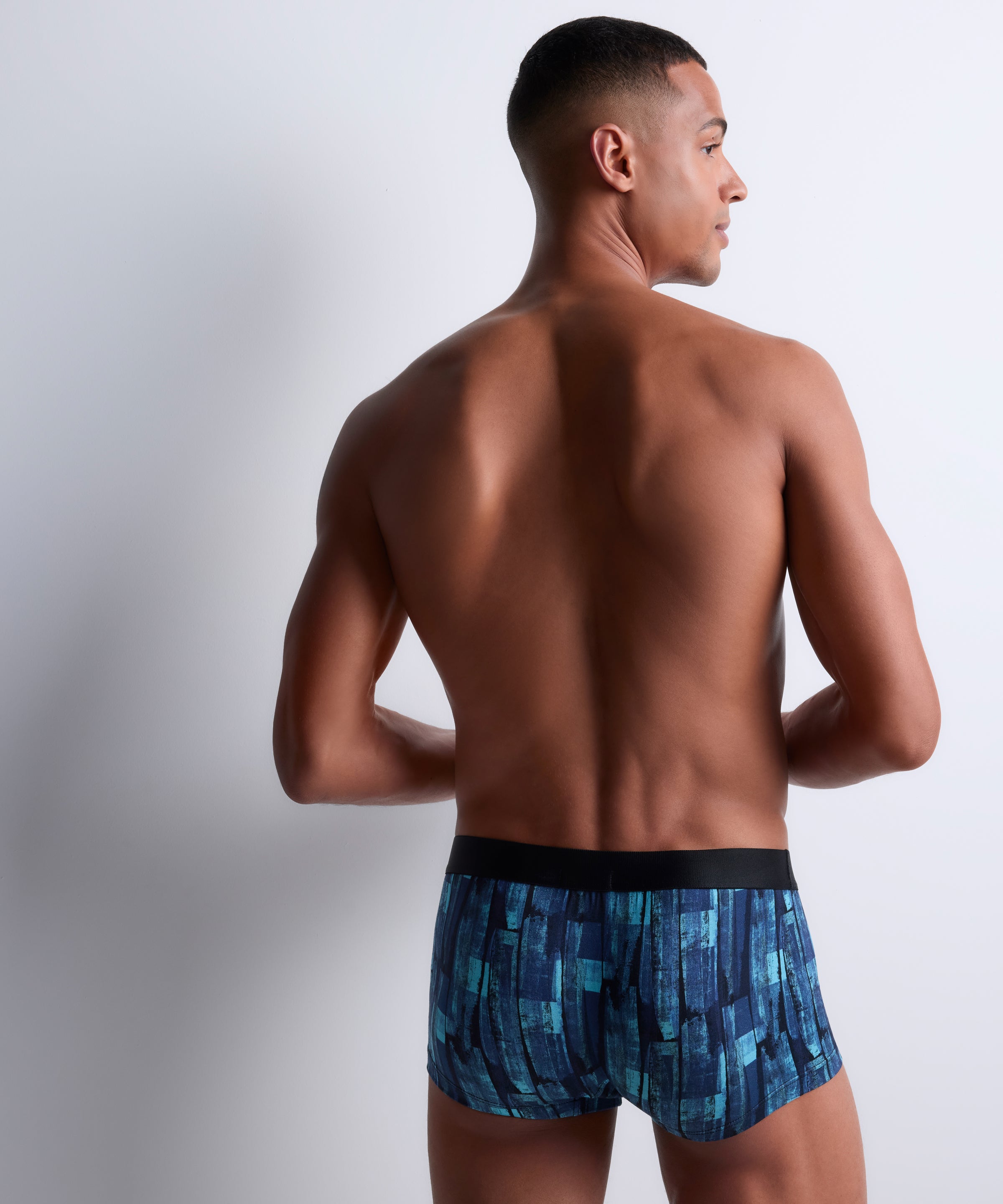 Aubade Homme Boxer trunk Denim Art