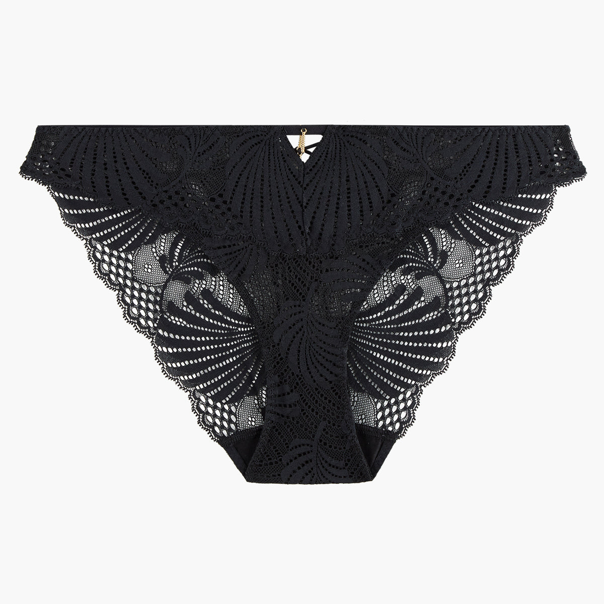 Culotte Haute Aubade Écrin Noir - Référence UE24, Neuve Avec étiquettes, Noir Pure