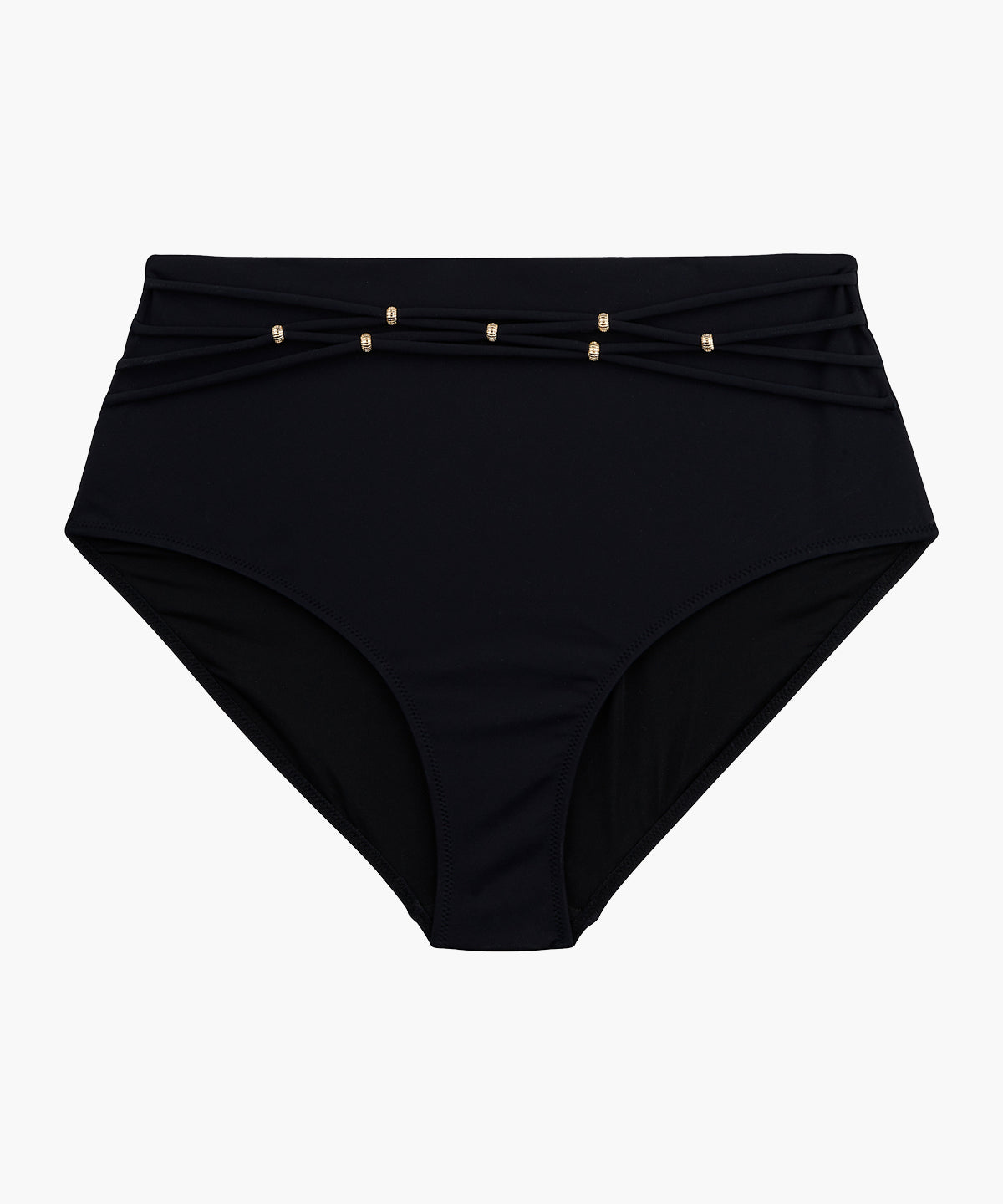 aubade Secret Laguna Noir Culotte taille haute