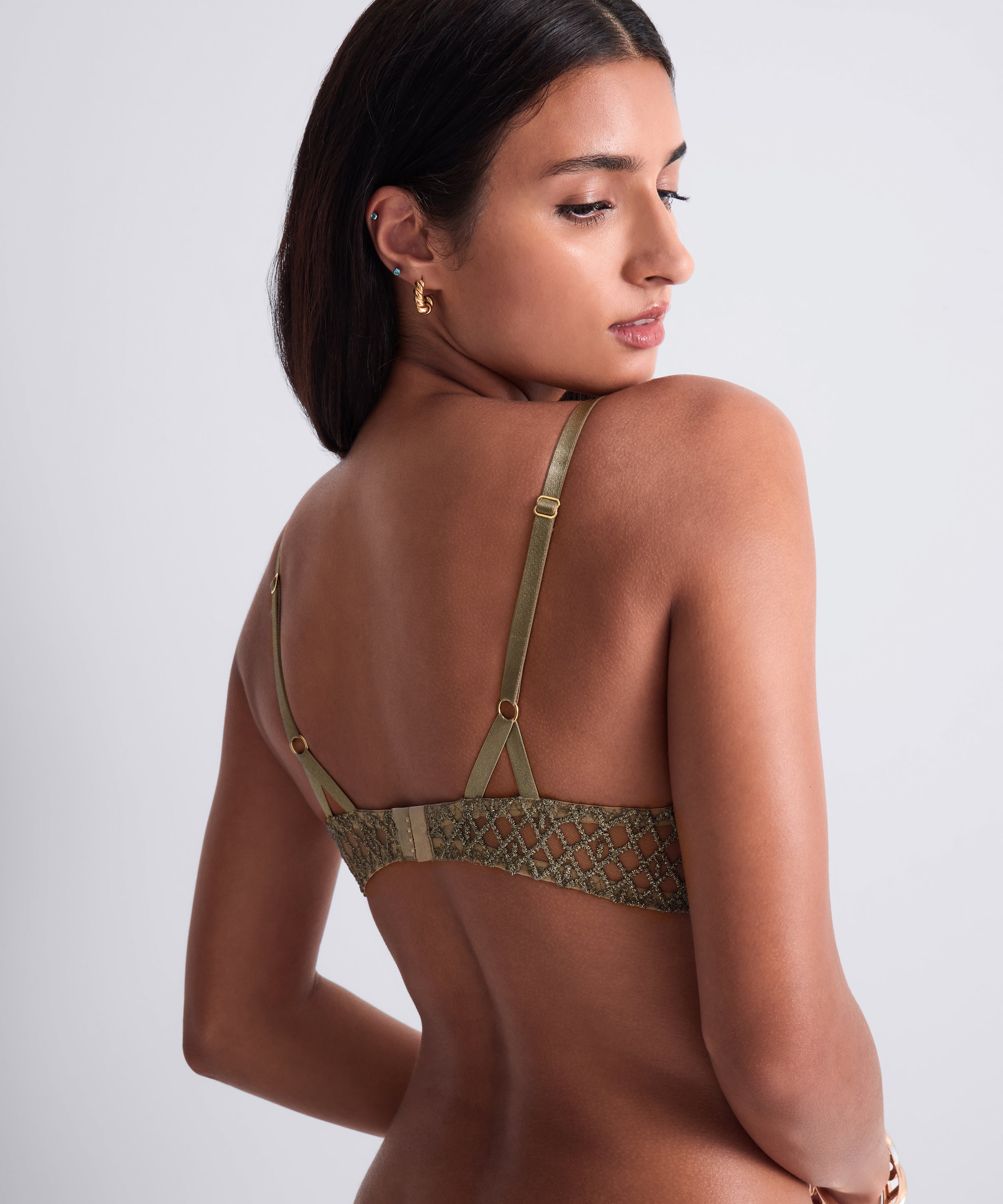 Stardust Dream Soutien-gorge Triangle avec armatures Nile Green