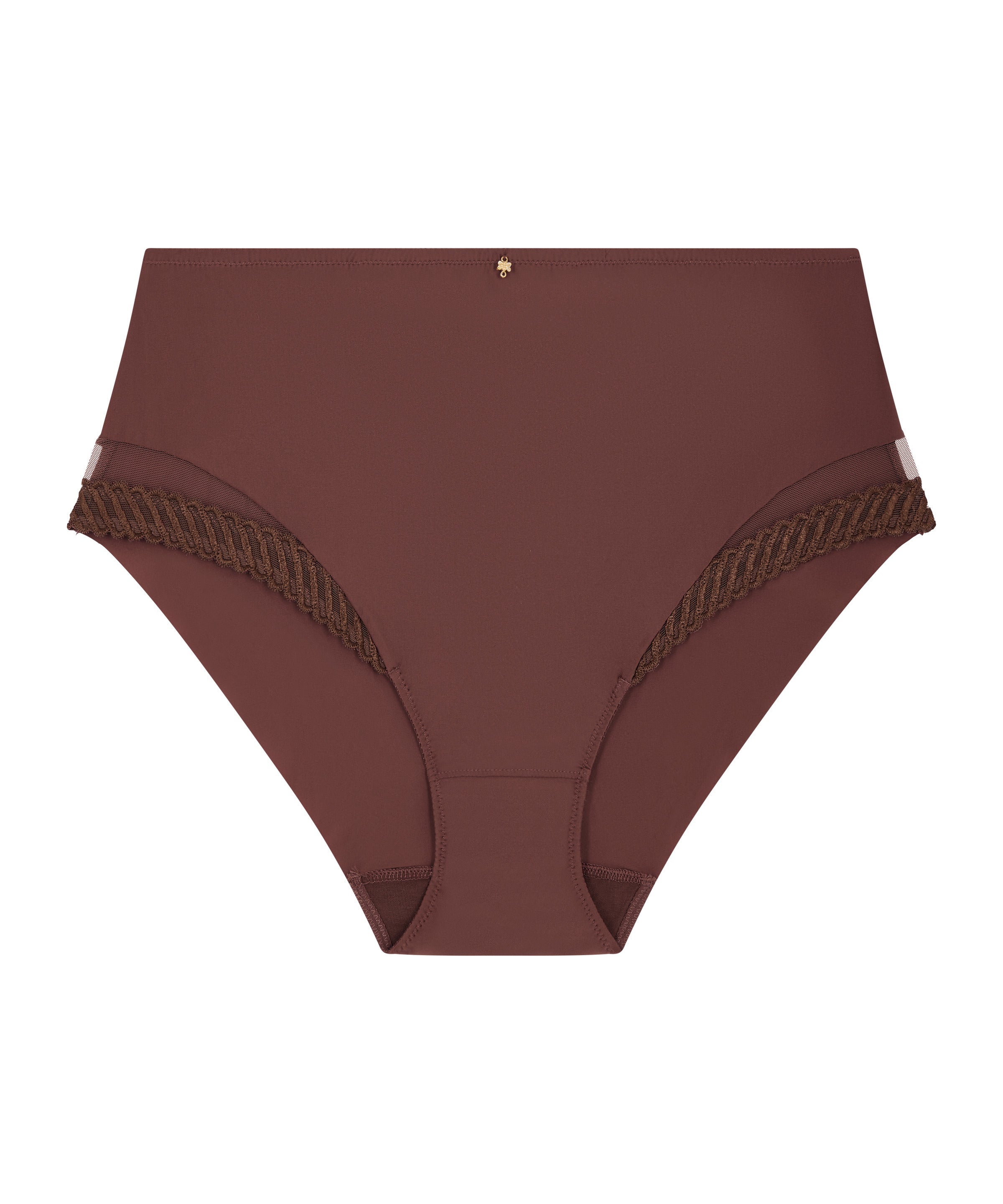 Sheer Emotion Culotte taille haute Sepia