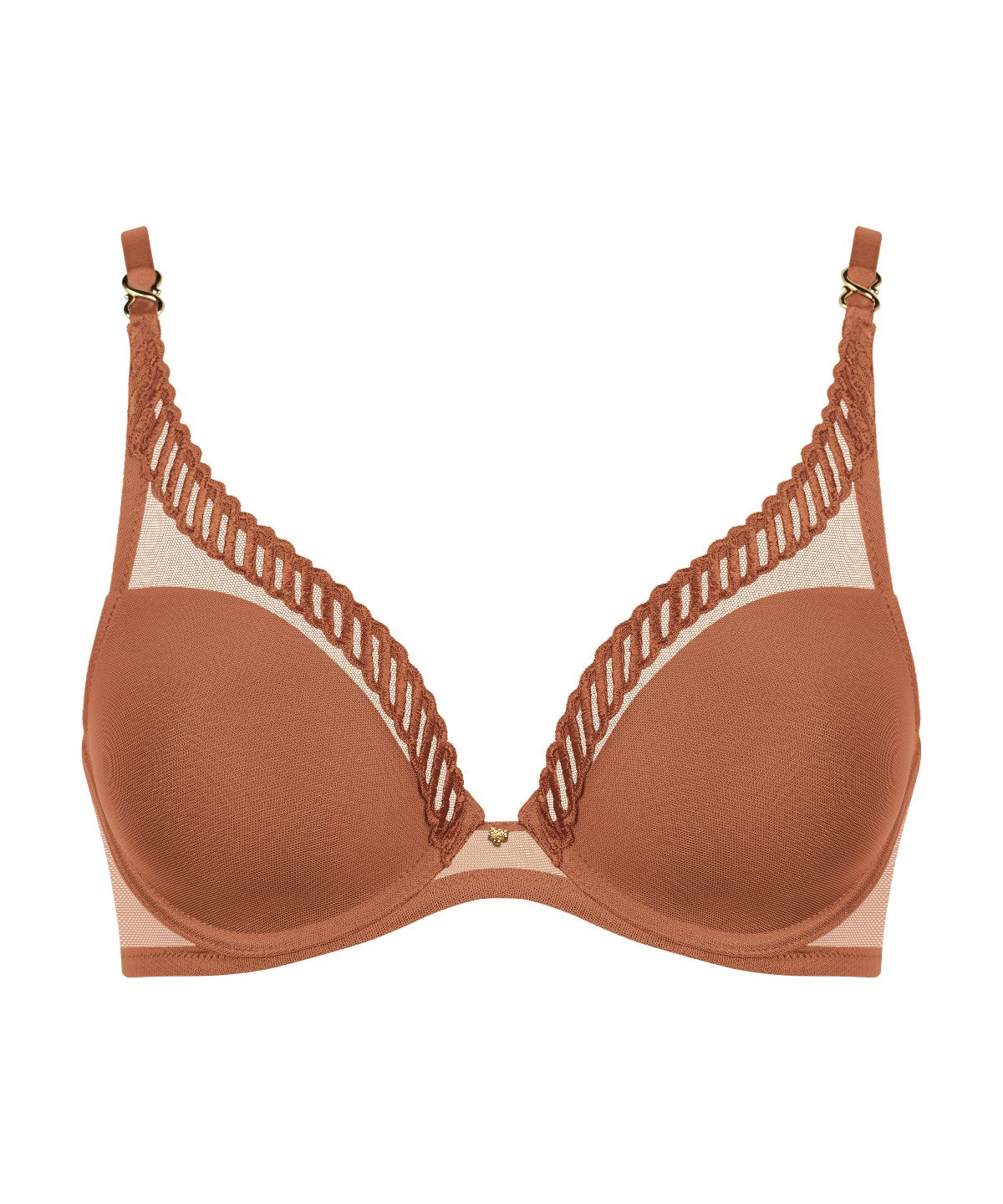 Sheer Emotion Soutien-gorge Triangle avec armatures Honey