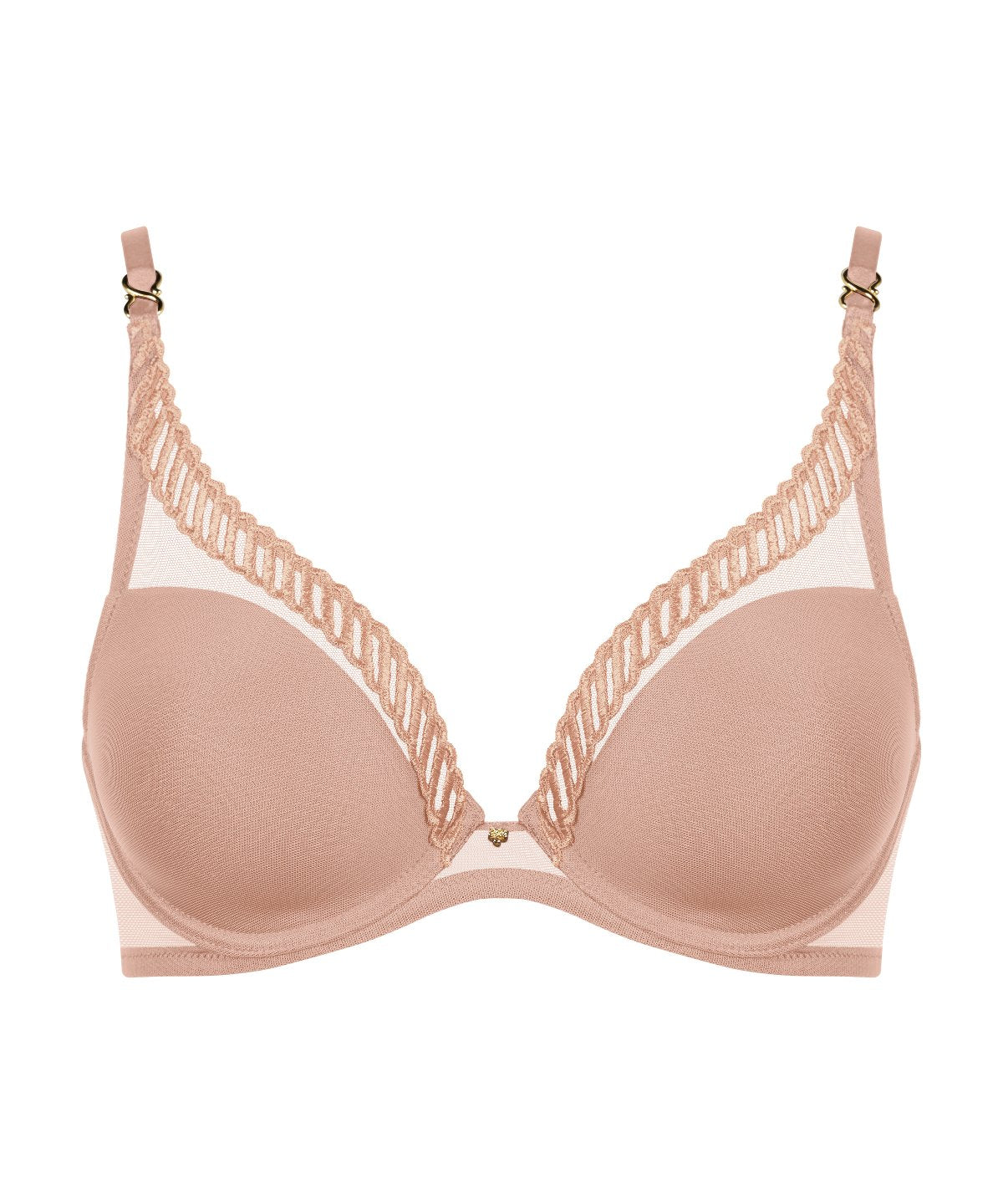 Sheer Emotion Soutien-gorge Triangle avec armatures Sand