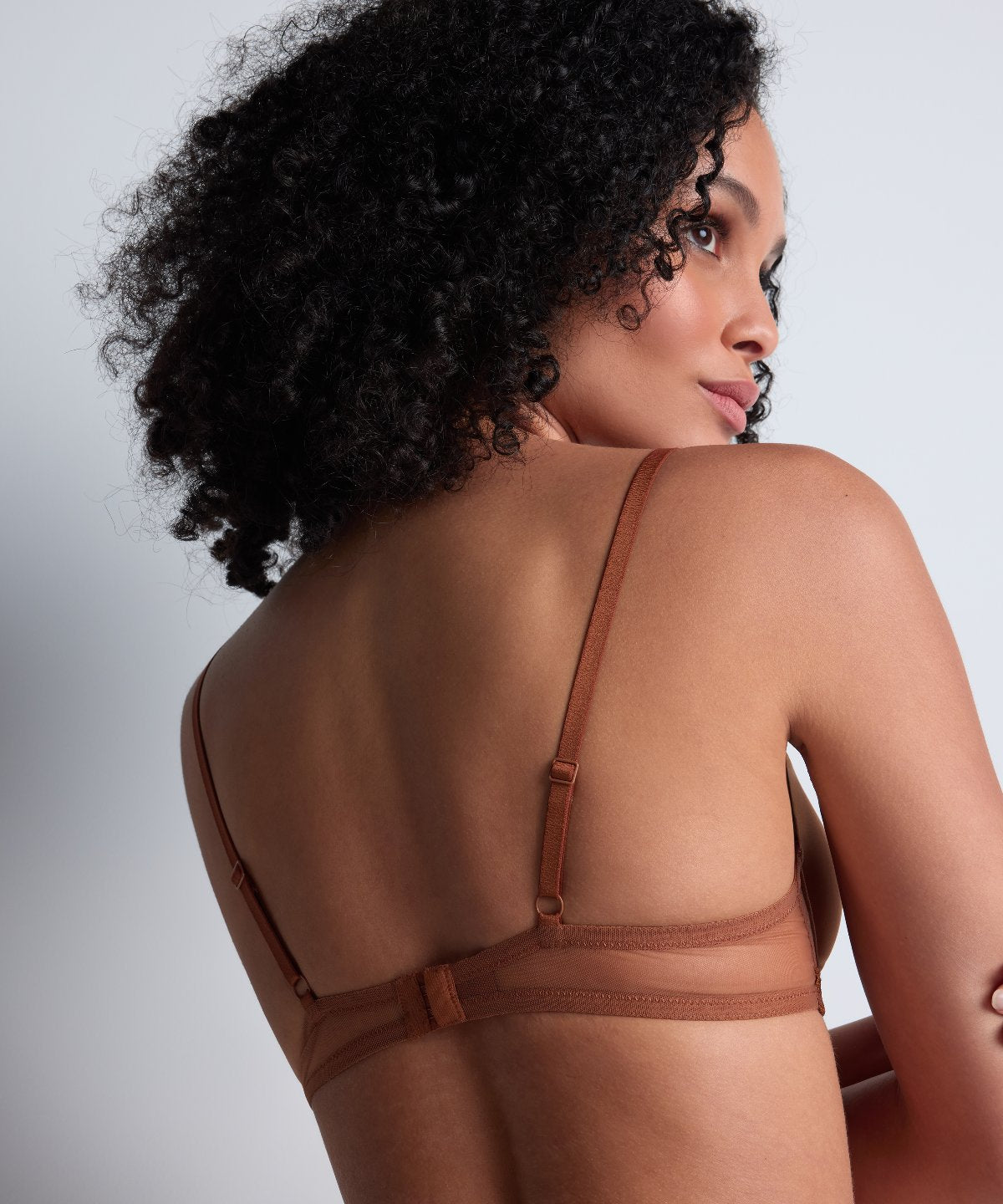 Sheer Emotion Soutien-gorge Push-up coques Honey
