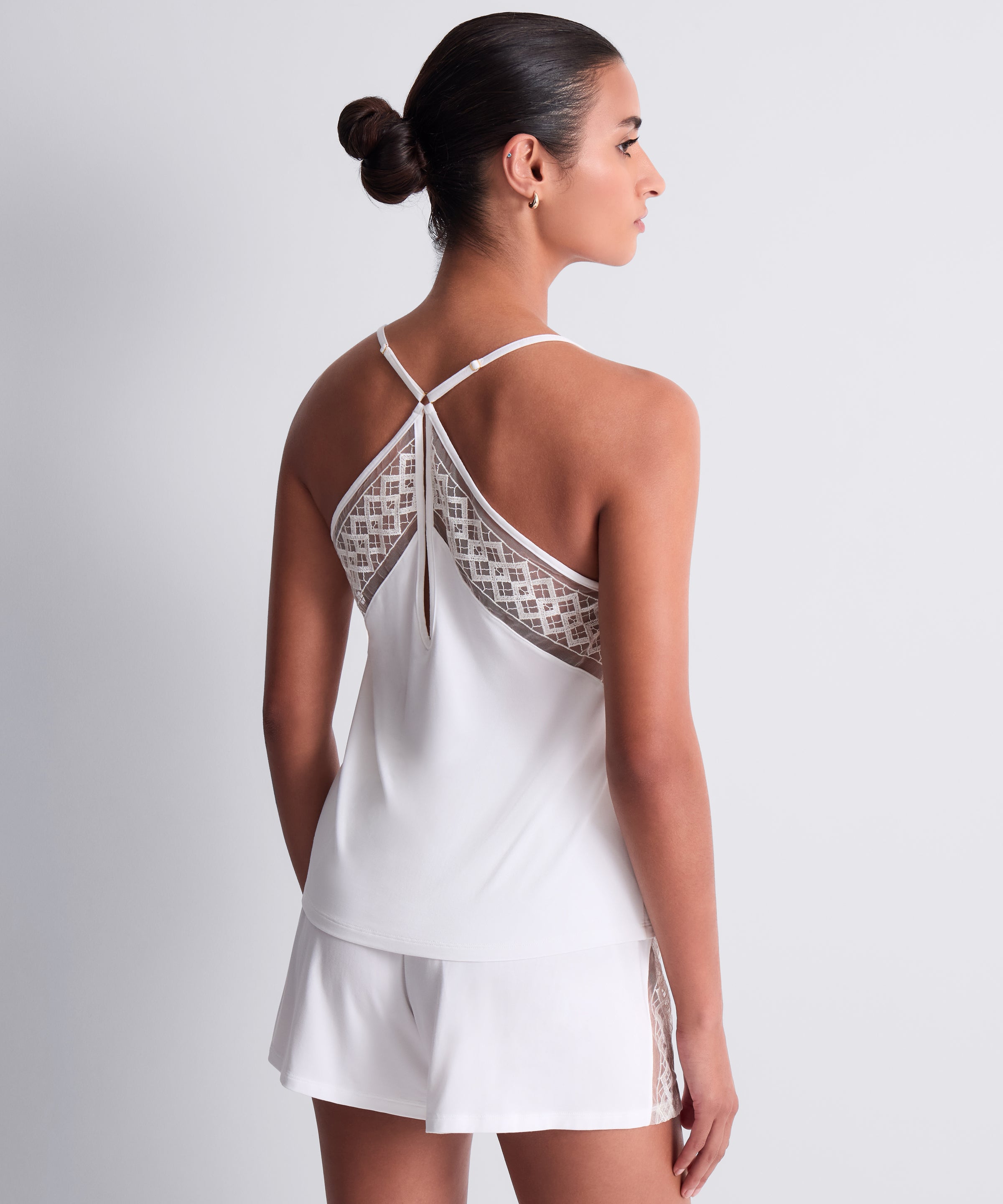 Sweet Obsession Top à fines bretelles Opale