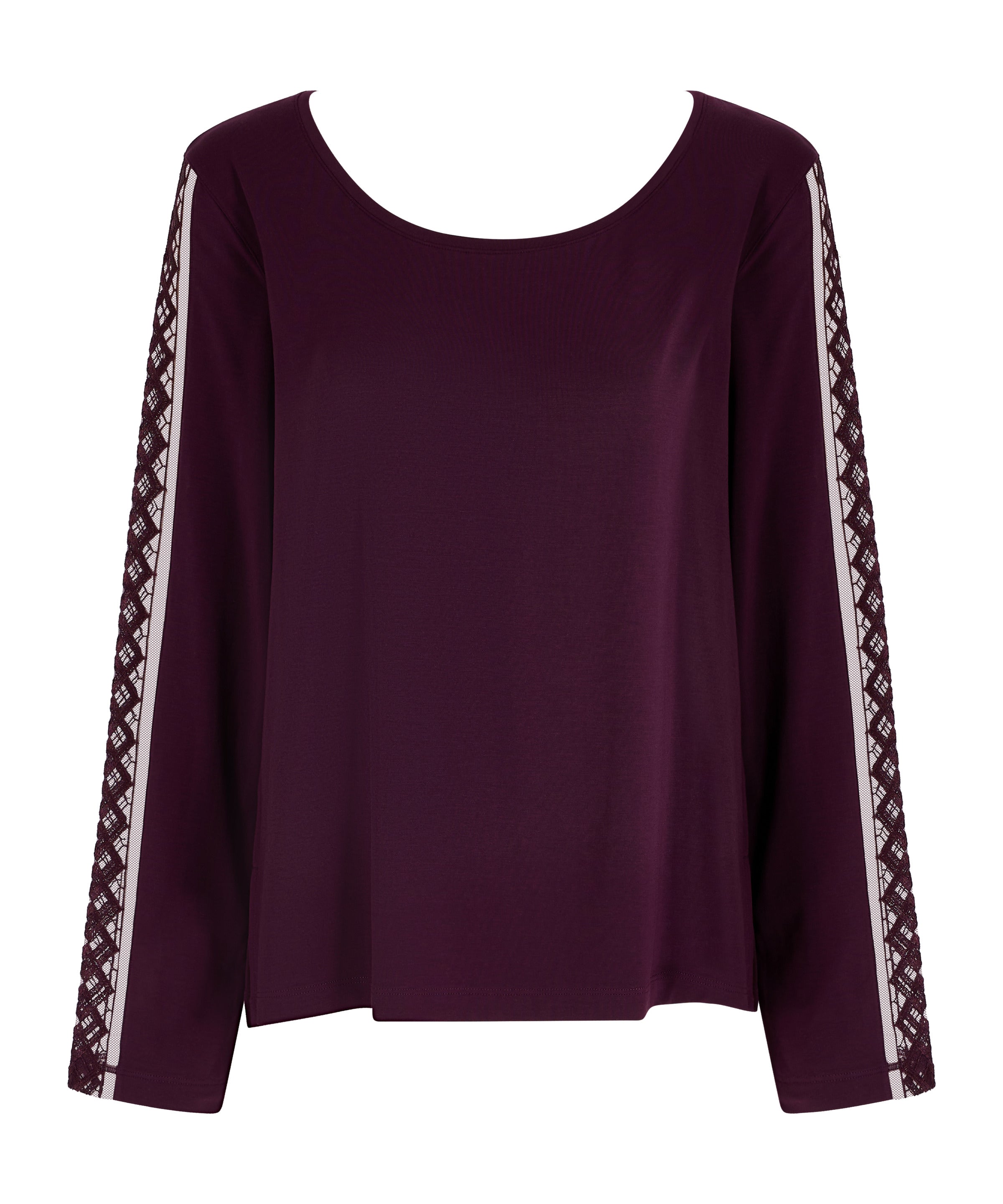 Sweet Obsession Top manches longues Deep Berry