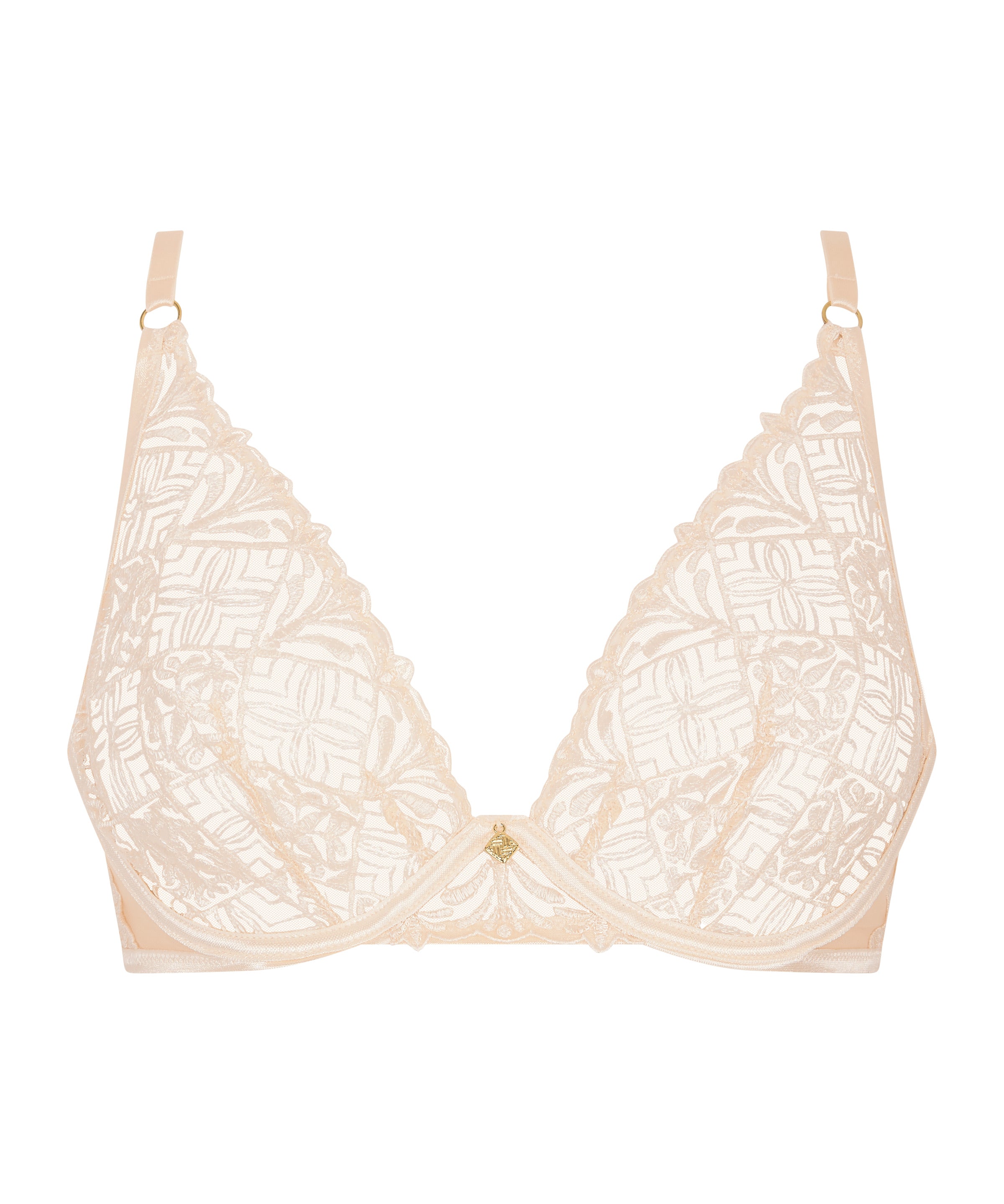 Iconic Calypso Soutien-gorge Triangle avec armatures Dune