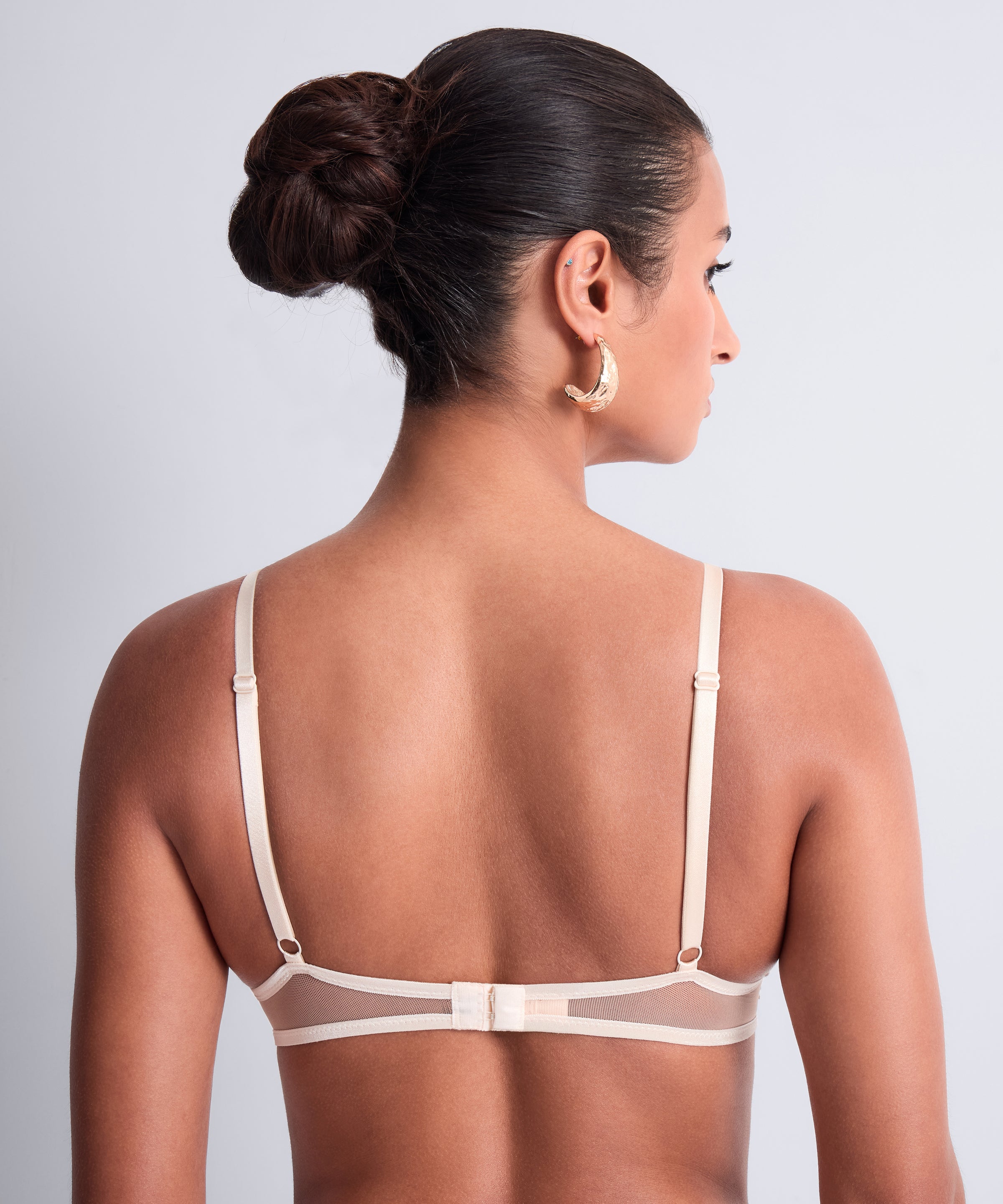 Iconic Calypso Soutien-gorge Triangle avec armatures Dune