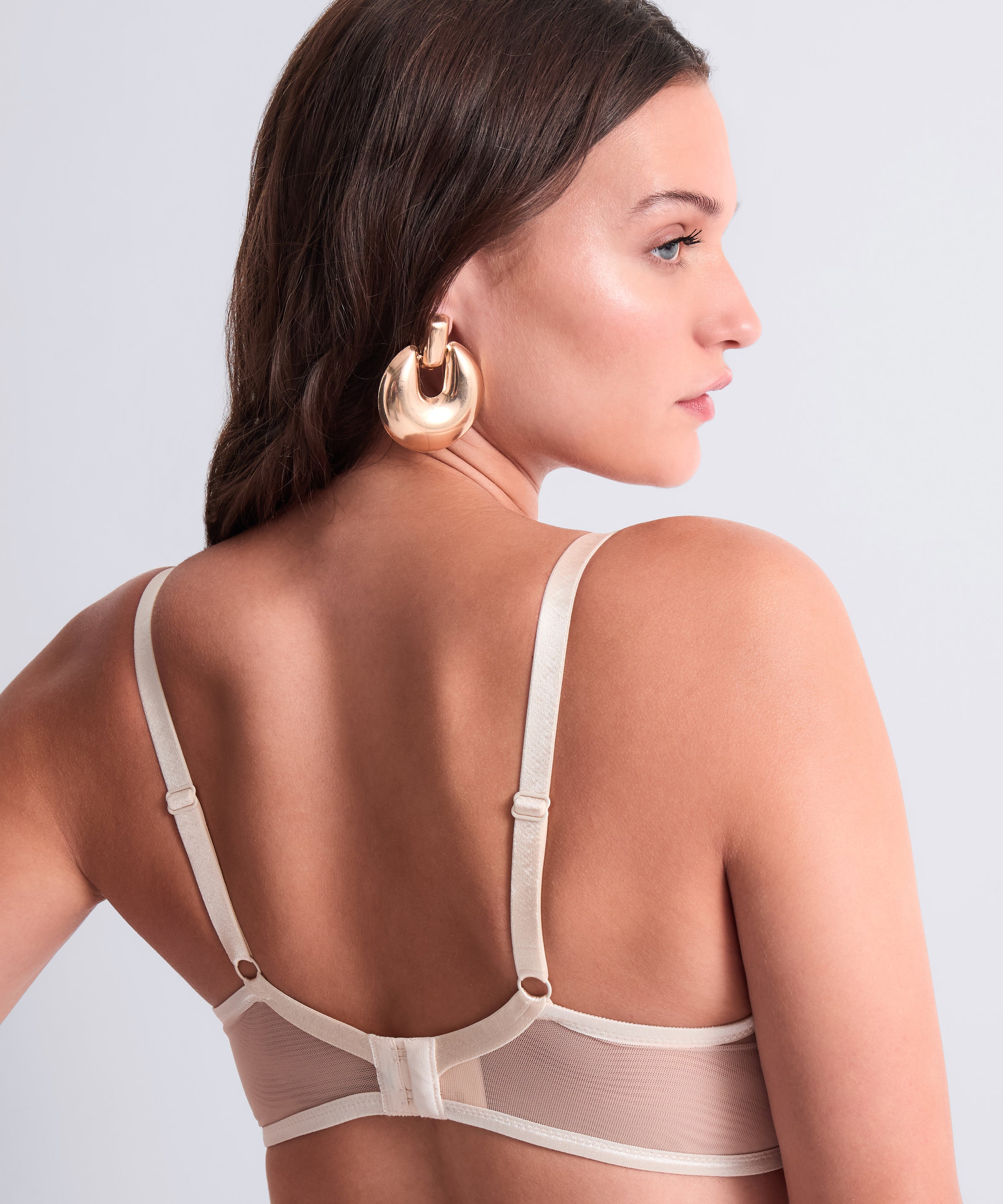 Iconic Calypso Soutien-gorge Triangle avec armatures Dune