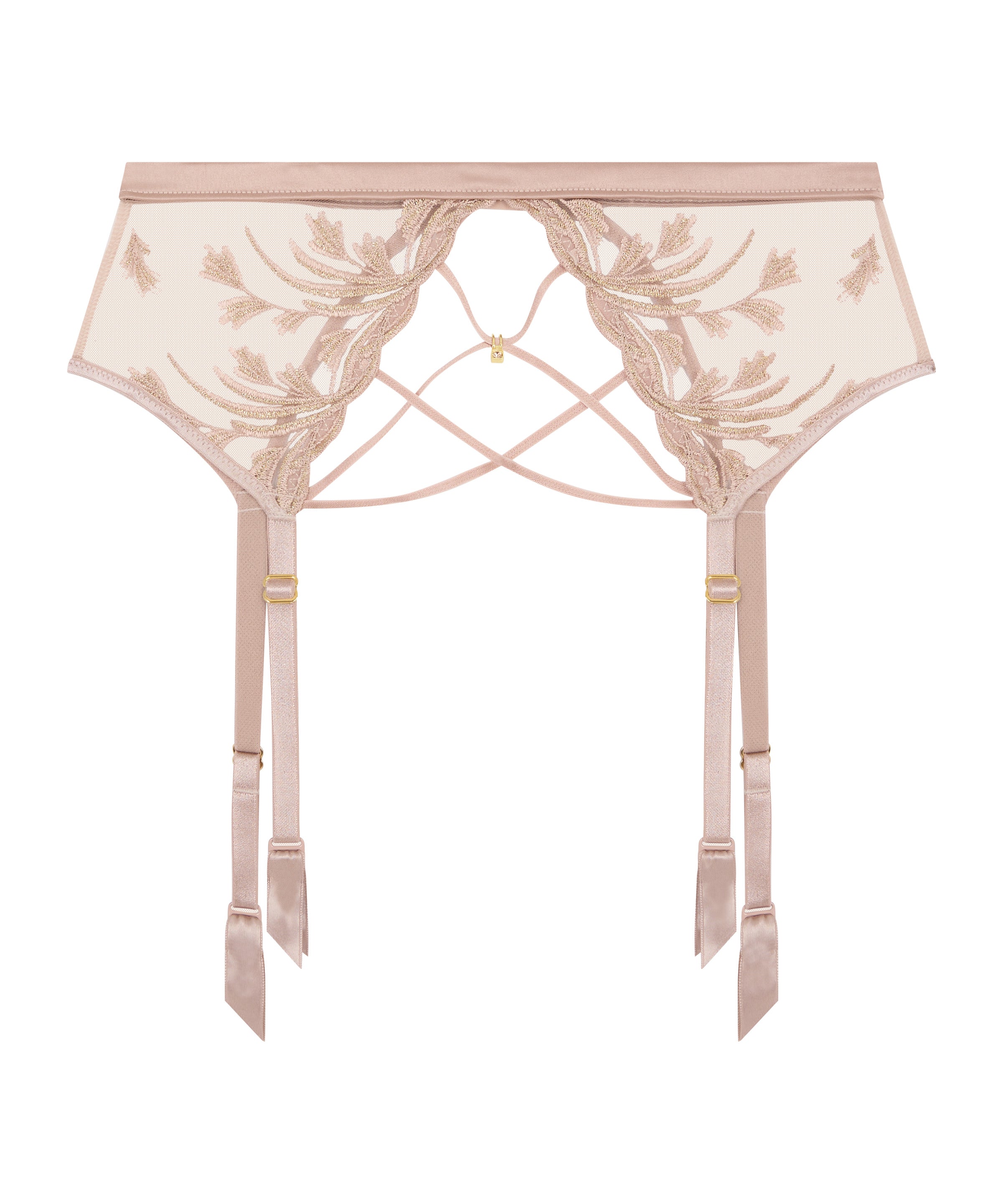 Cosmic Romance Porte-jarretelles Sand Rose